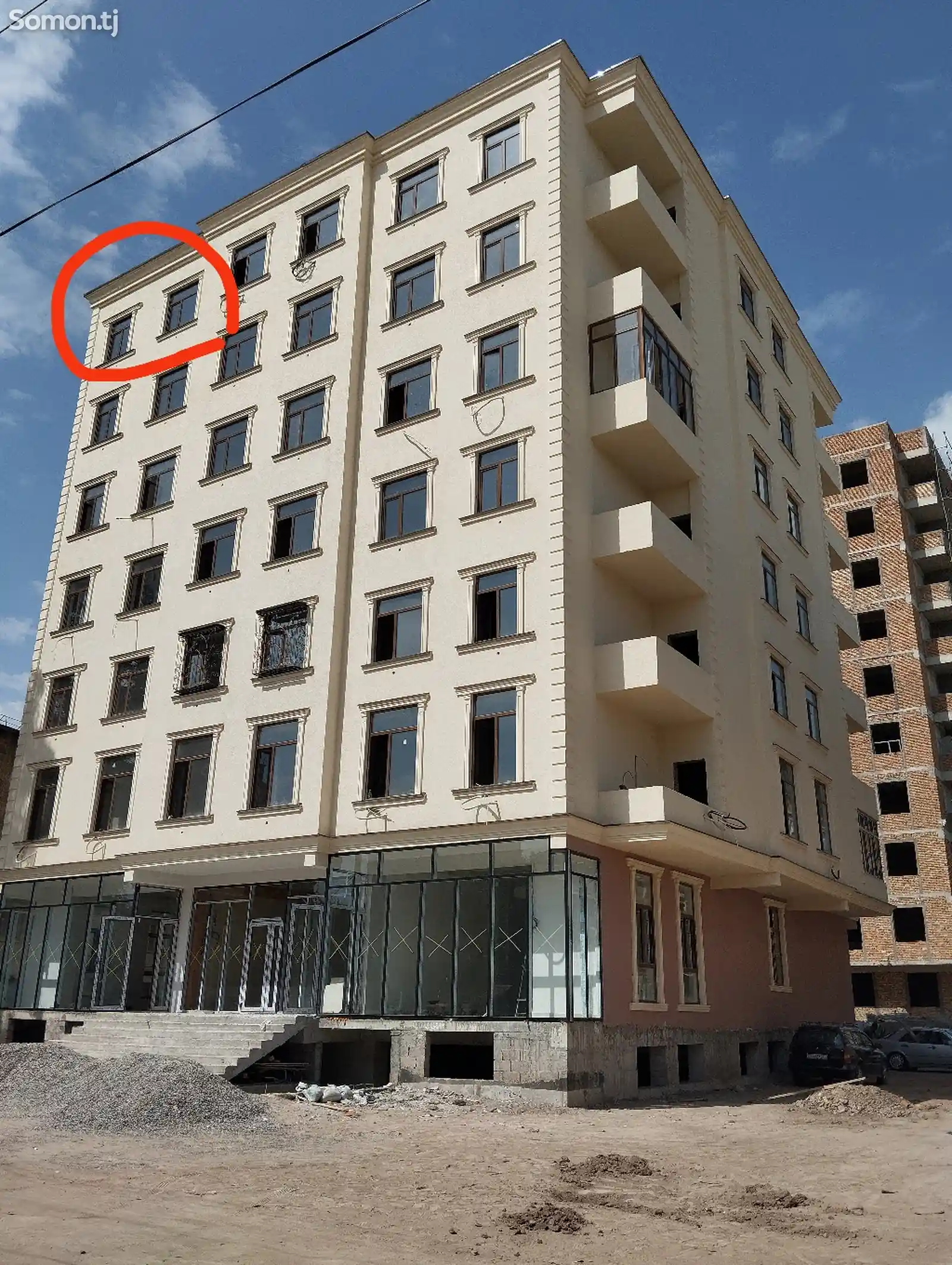 2-комн. квартира, 7 этаж, 68 м², Айни-1