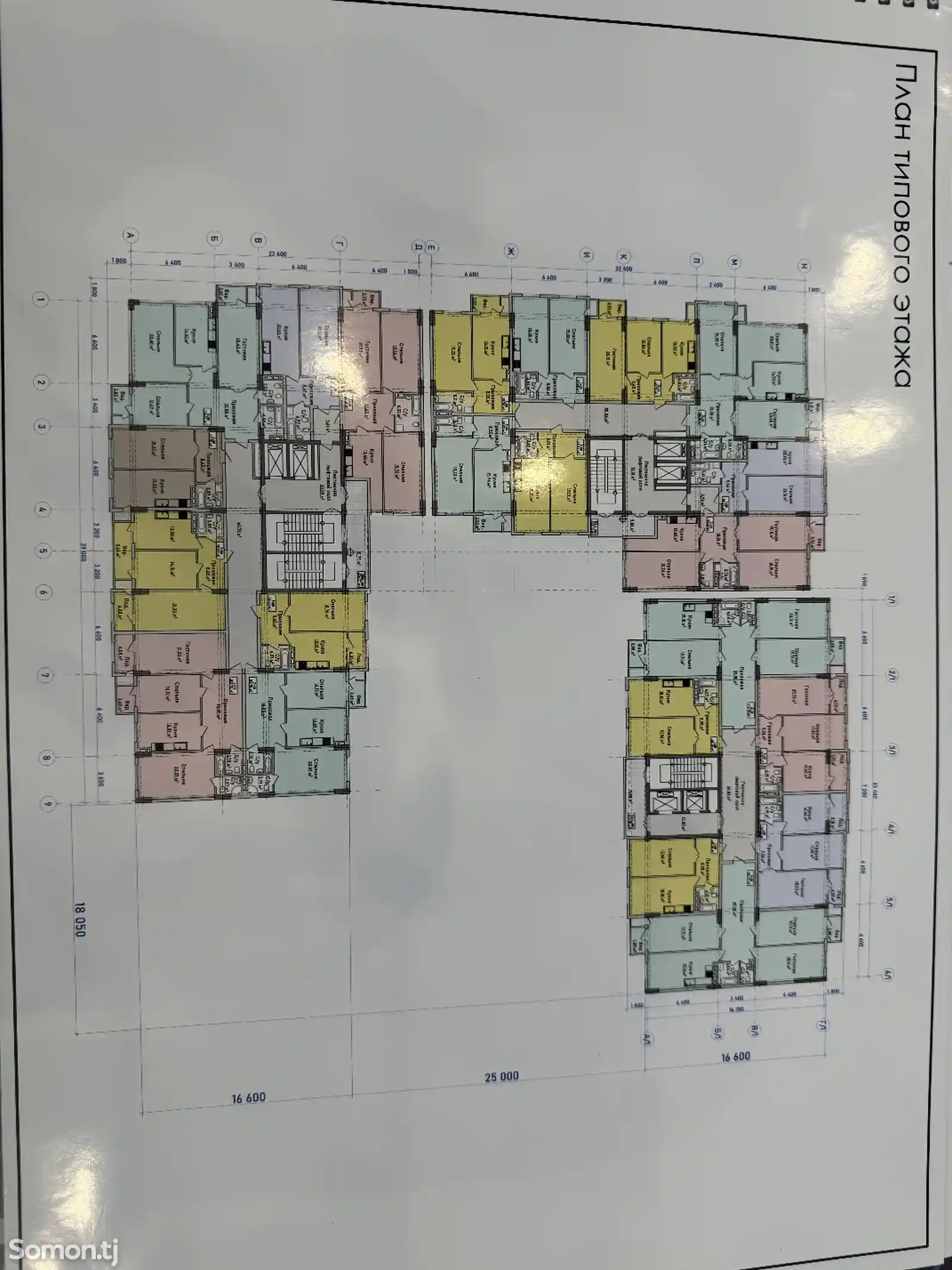 2-комн. квартира, 4 этаж, 75 м², 18 мкр-2