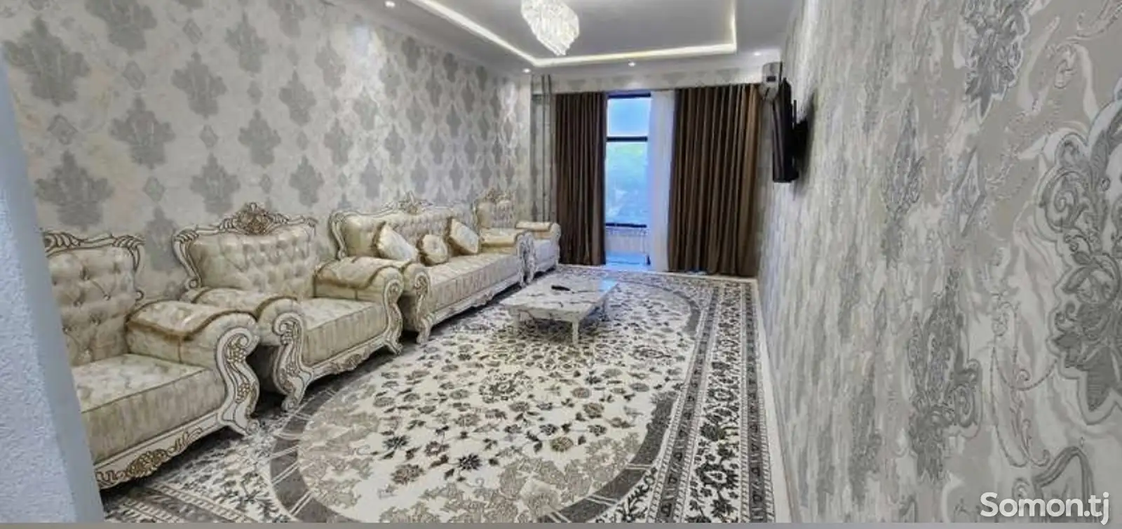 3-комн. квартира, 10 этаж, 140м², Шохмансур-1