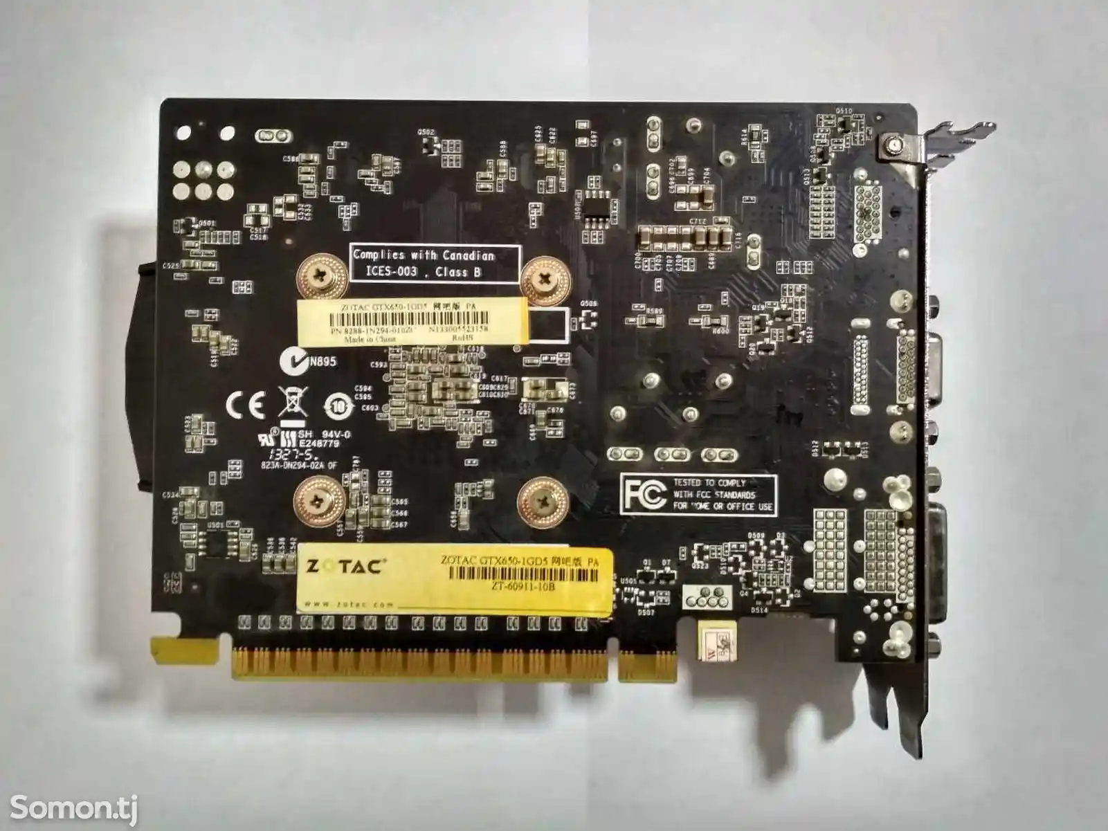 Видеокарта Zotac GTX 650 DDR5 1Gb 128bit-2