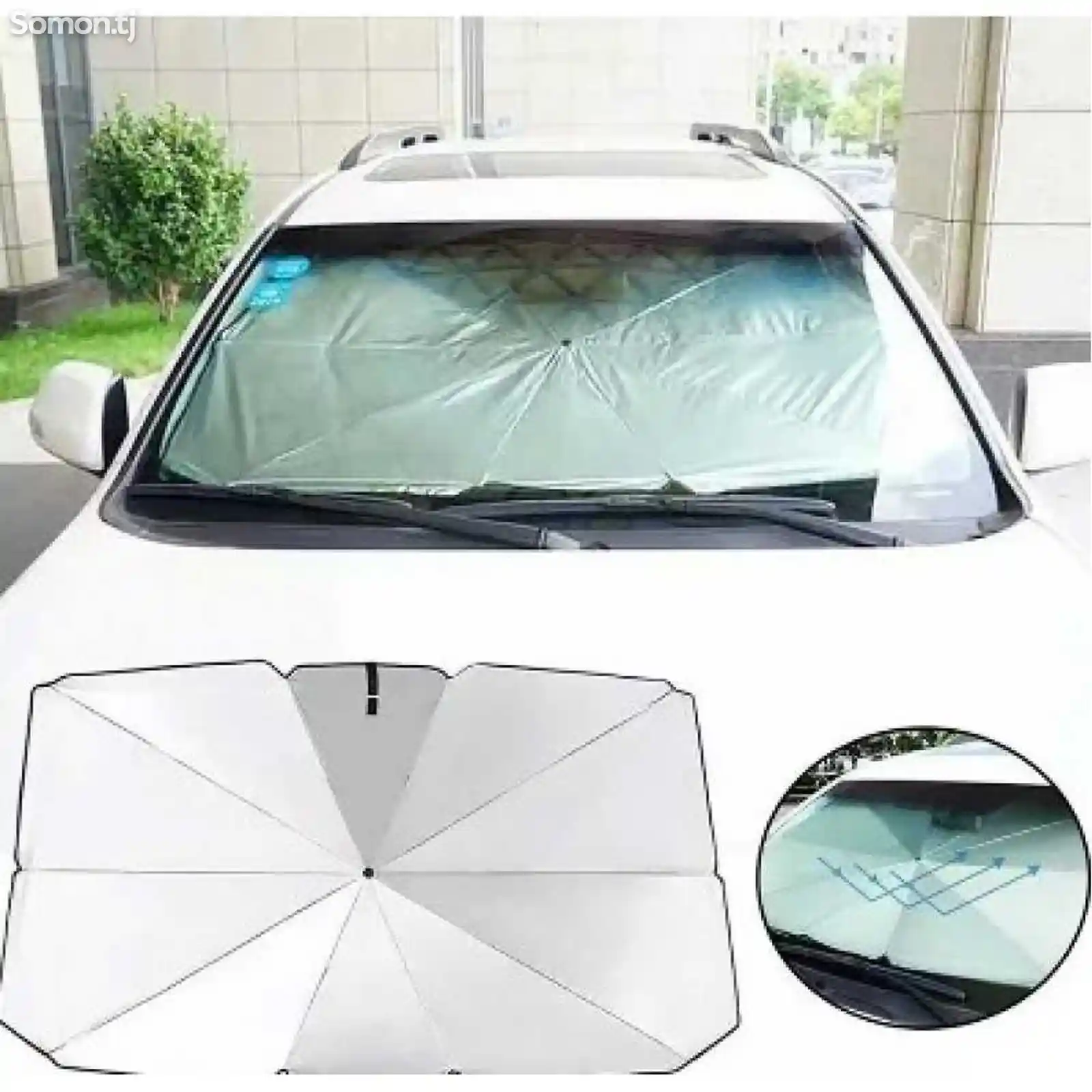 Солнцезащитный зонтик для автомобилей-3