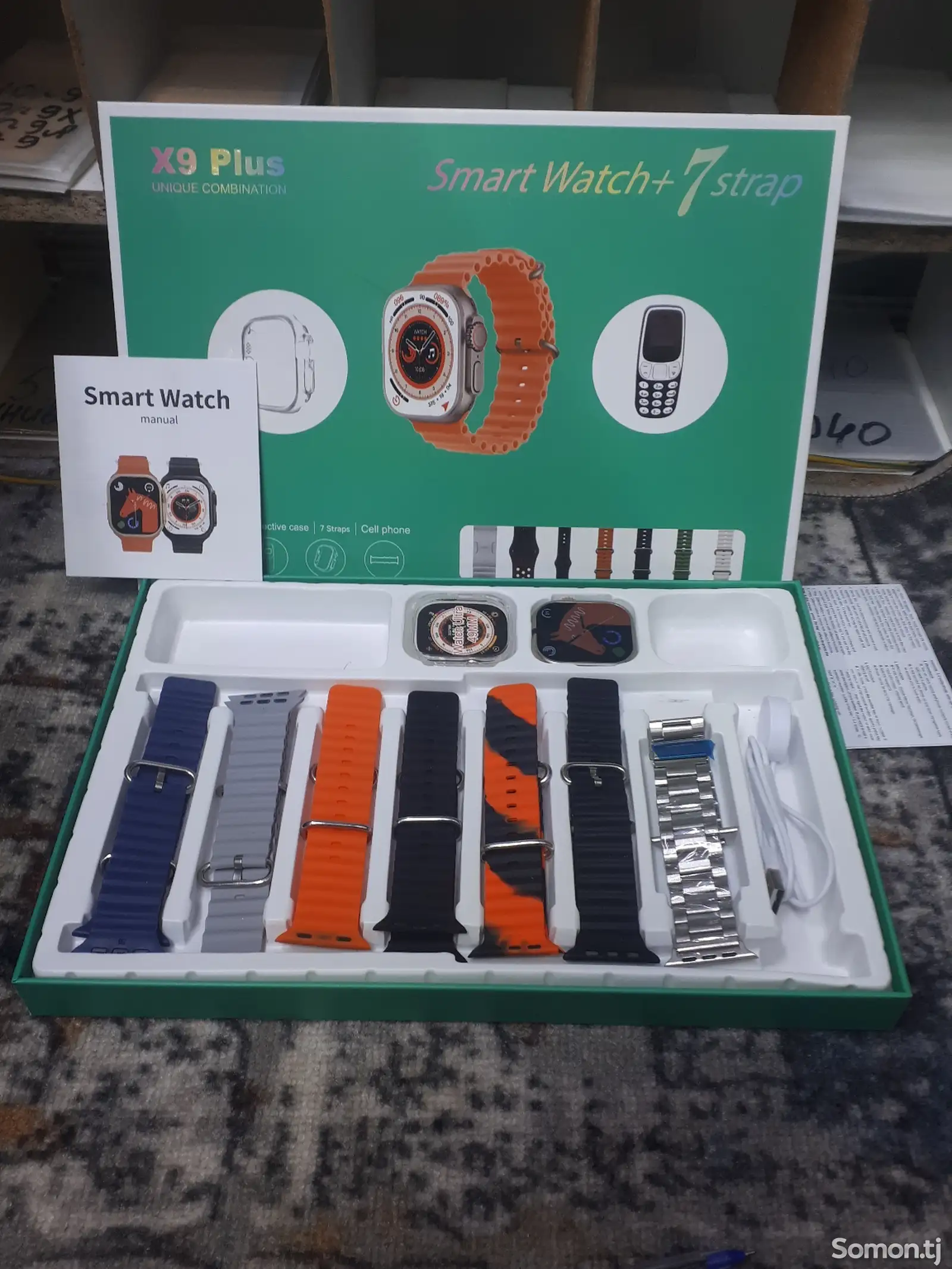 Смарт часы Smart watch + 7 strap-1