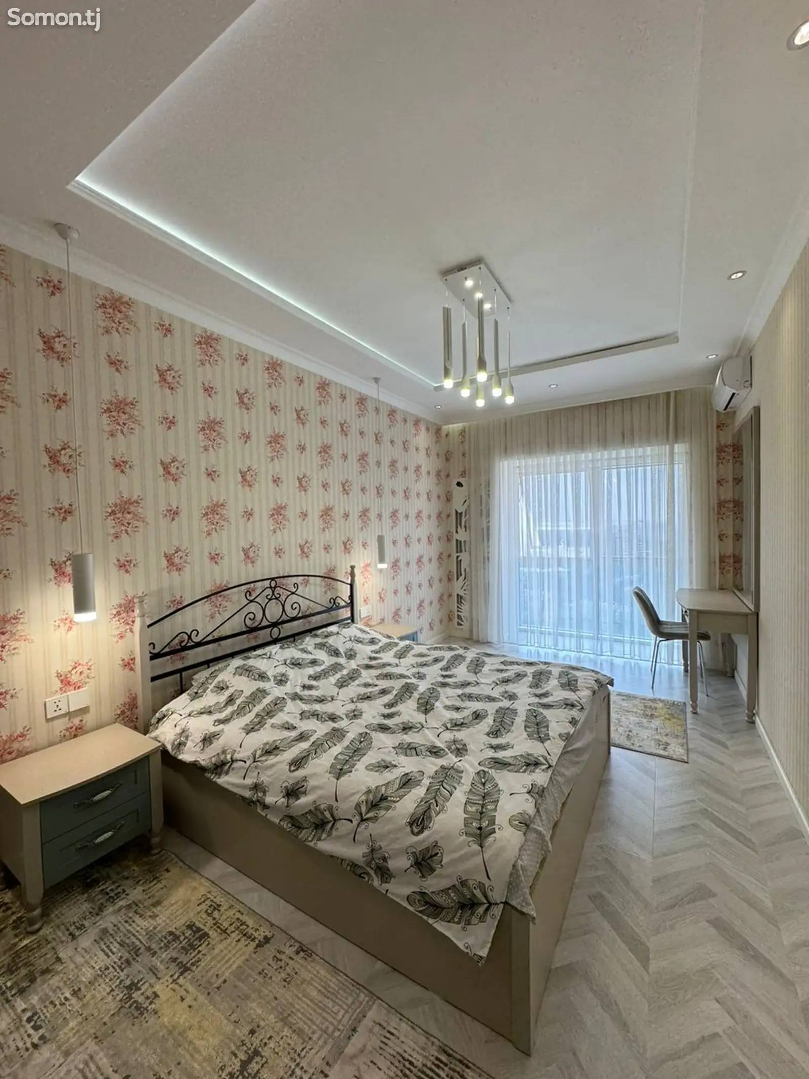 2-комн. квартира, 15 этаж, 90м², исмоил Сомони-12