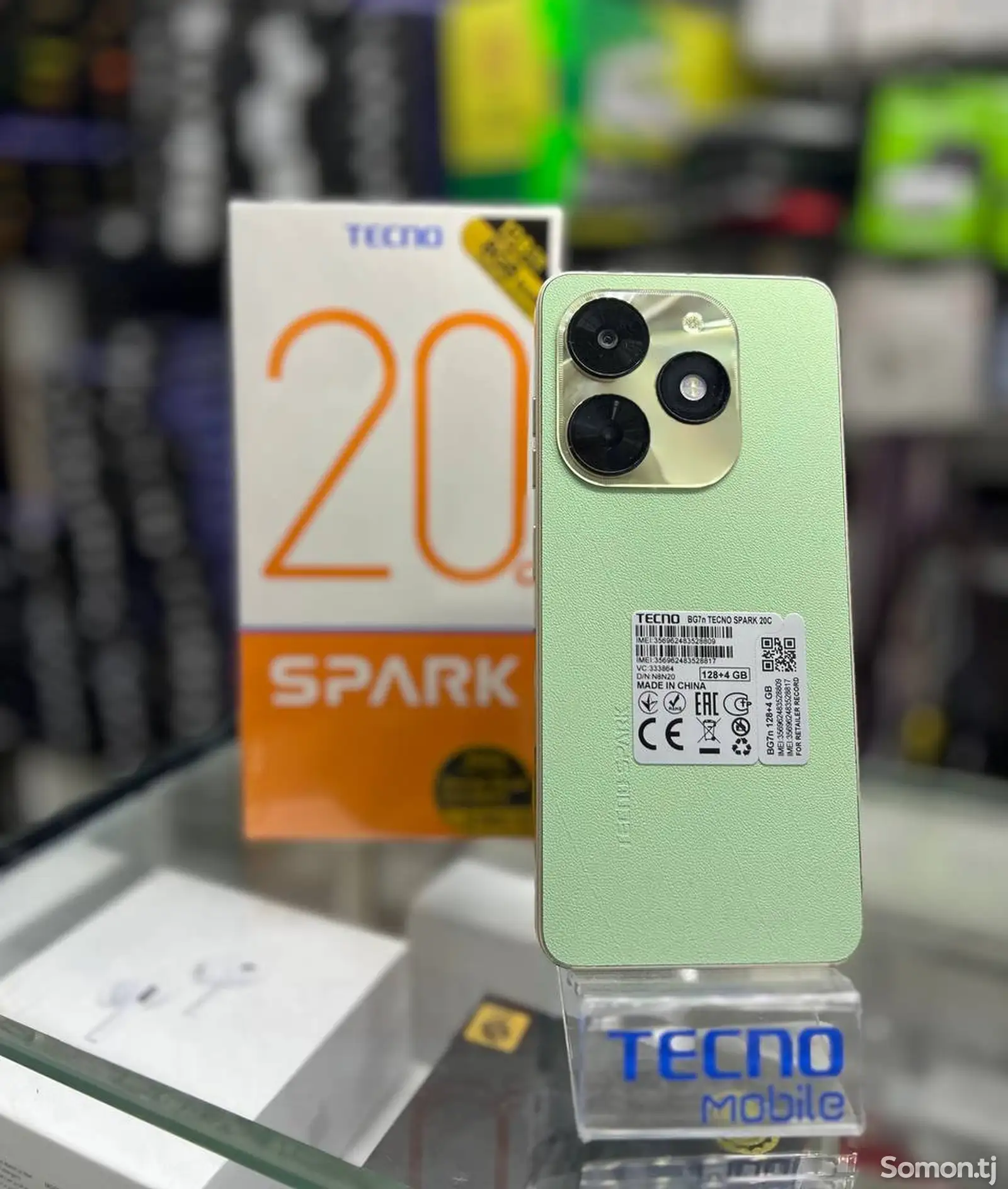 Tecno Spark 20C 8/128Gb Green-1