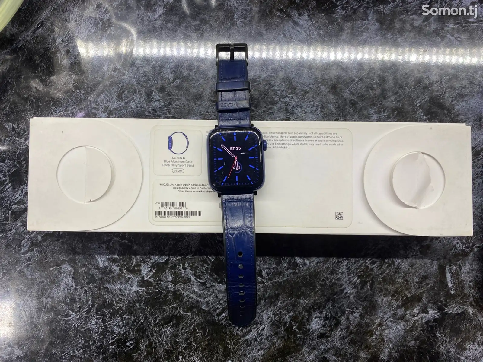 Смарт часы Apple Watch 6 Blue 44 mm-1