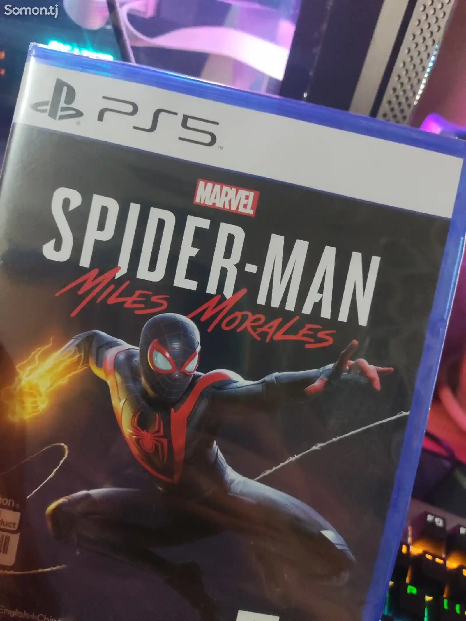 Игра Spider man Miles Morales Ps5