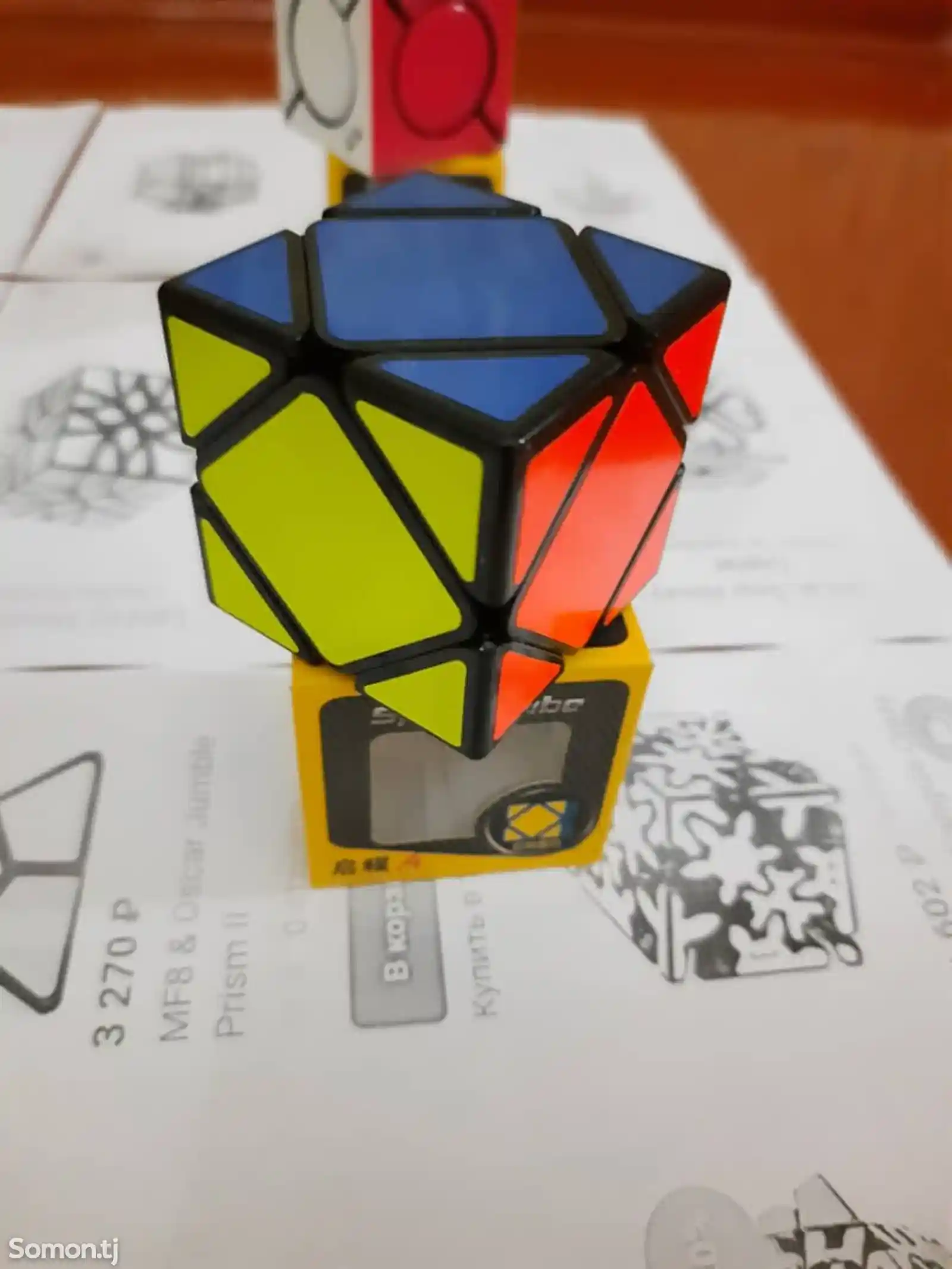 Скьюб кубика Рубика, Skewb cube-2