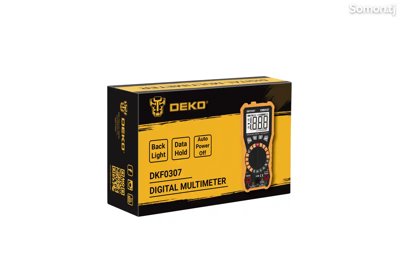 Цифровой мультиметр 600V CAT III Deko DKF0307-5