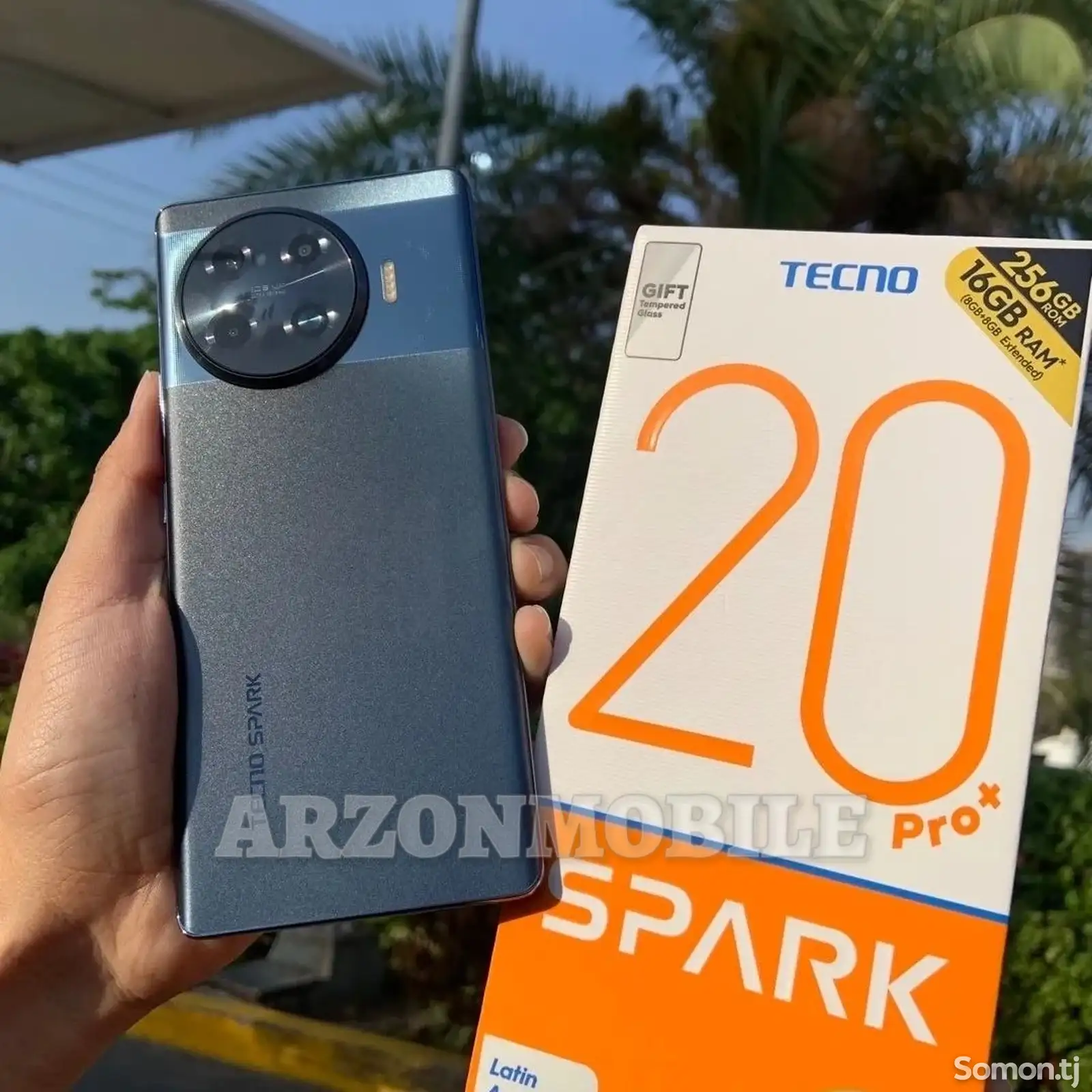 Tecno Spark 20 Pro Plus 16/256Gb Black-1