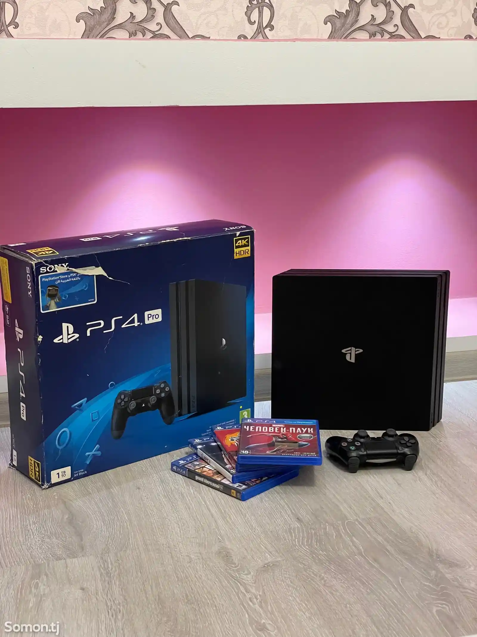 Игровая приставка Sony PlayStation 4Pro 1tb-1