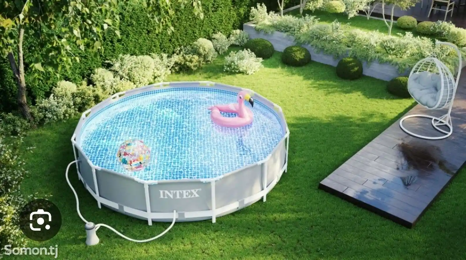 Каркасный бассейн Intex-2