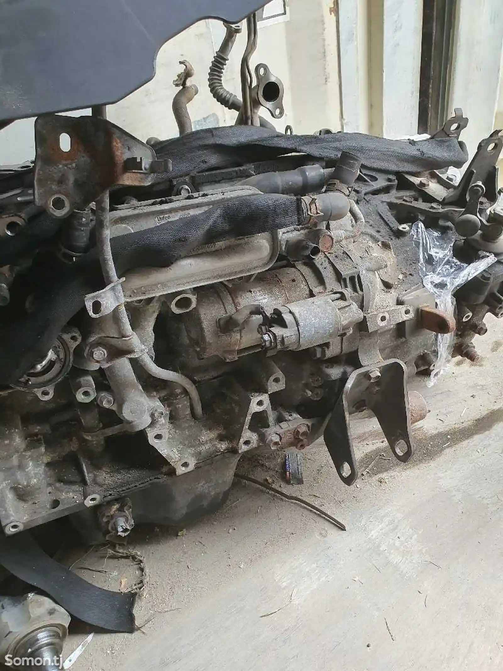 Двигатель от Toyota 2.2 Dcat на запчасти-2