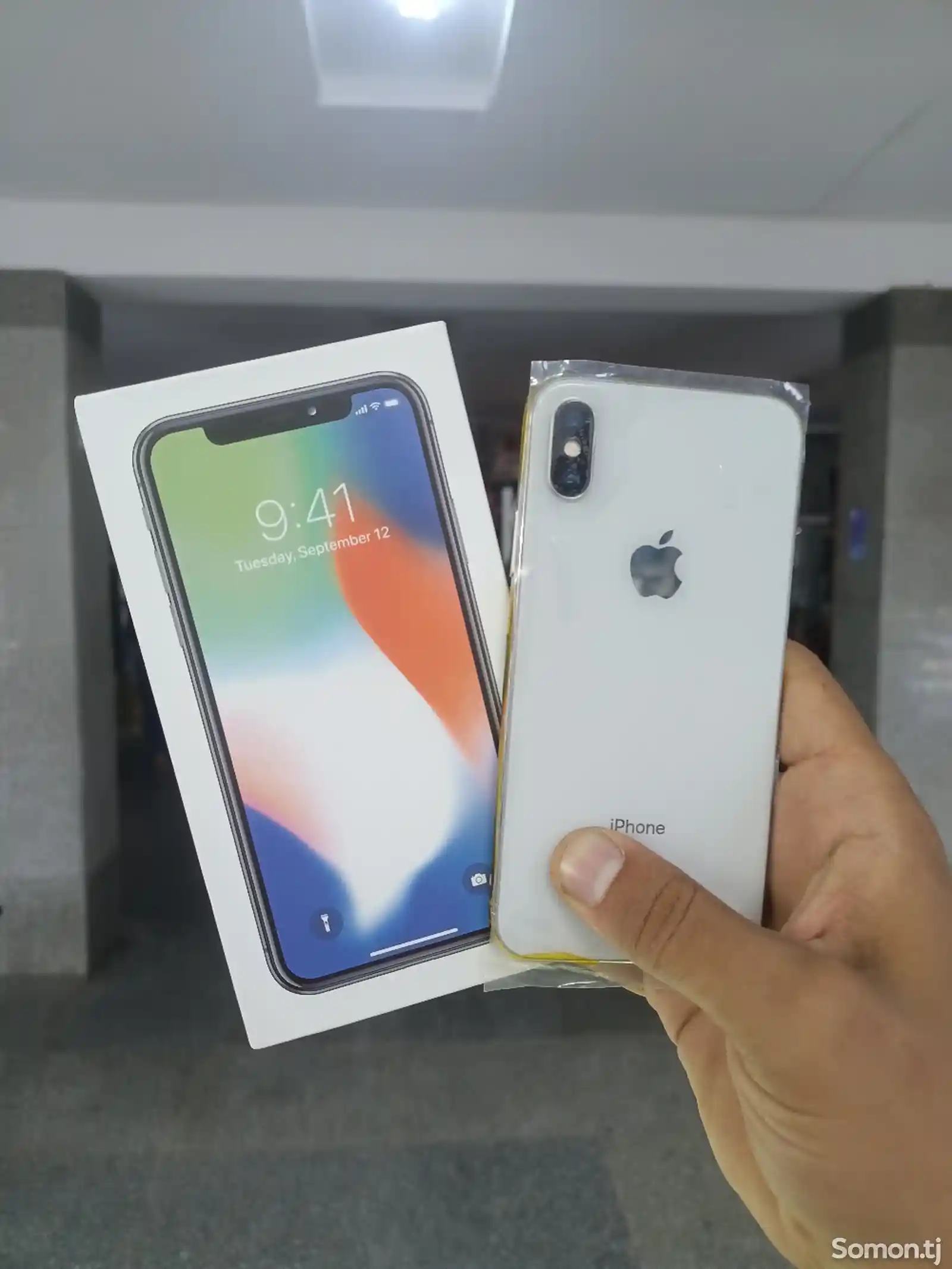 Apple iPhone X, 256 gb, Silver-5