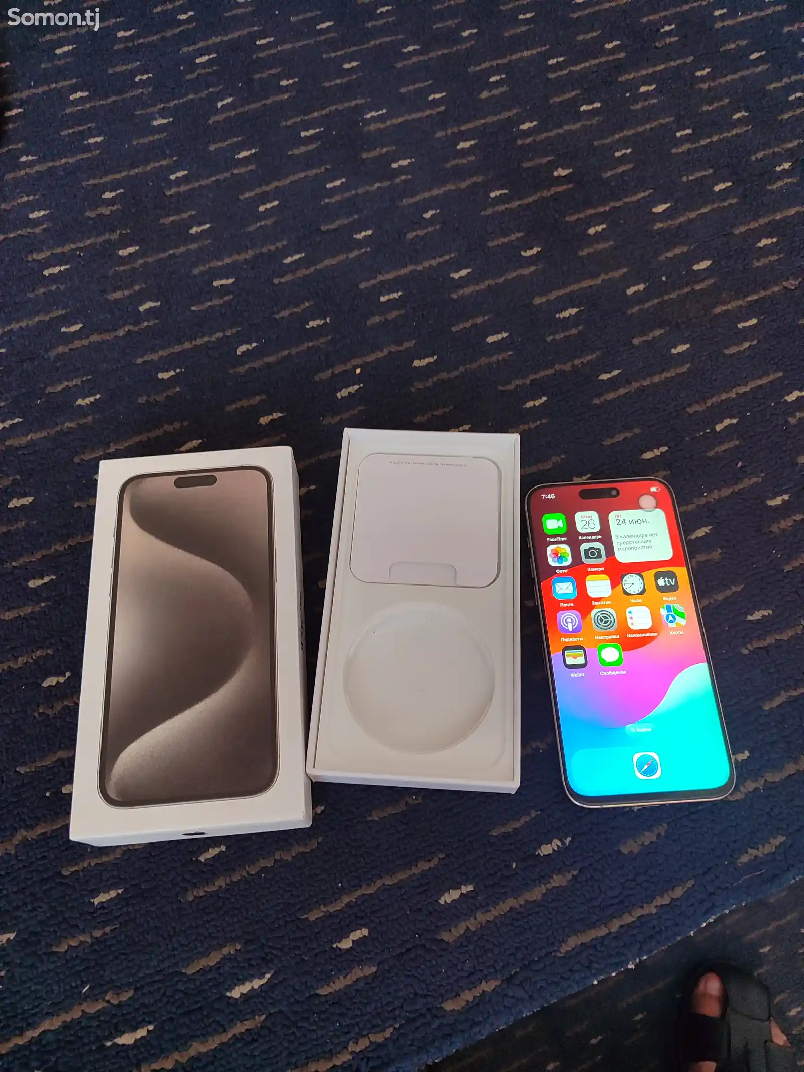 Apple iPhone 15 Pro Max, 512 gb, Natural Titanium дубликат-1