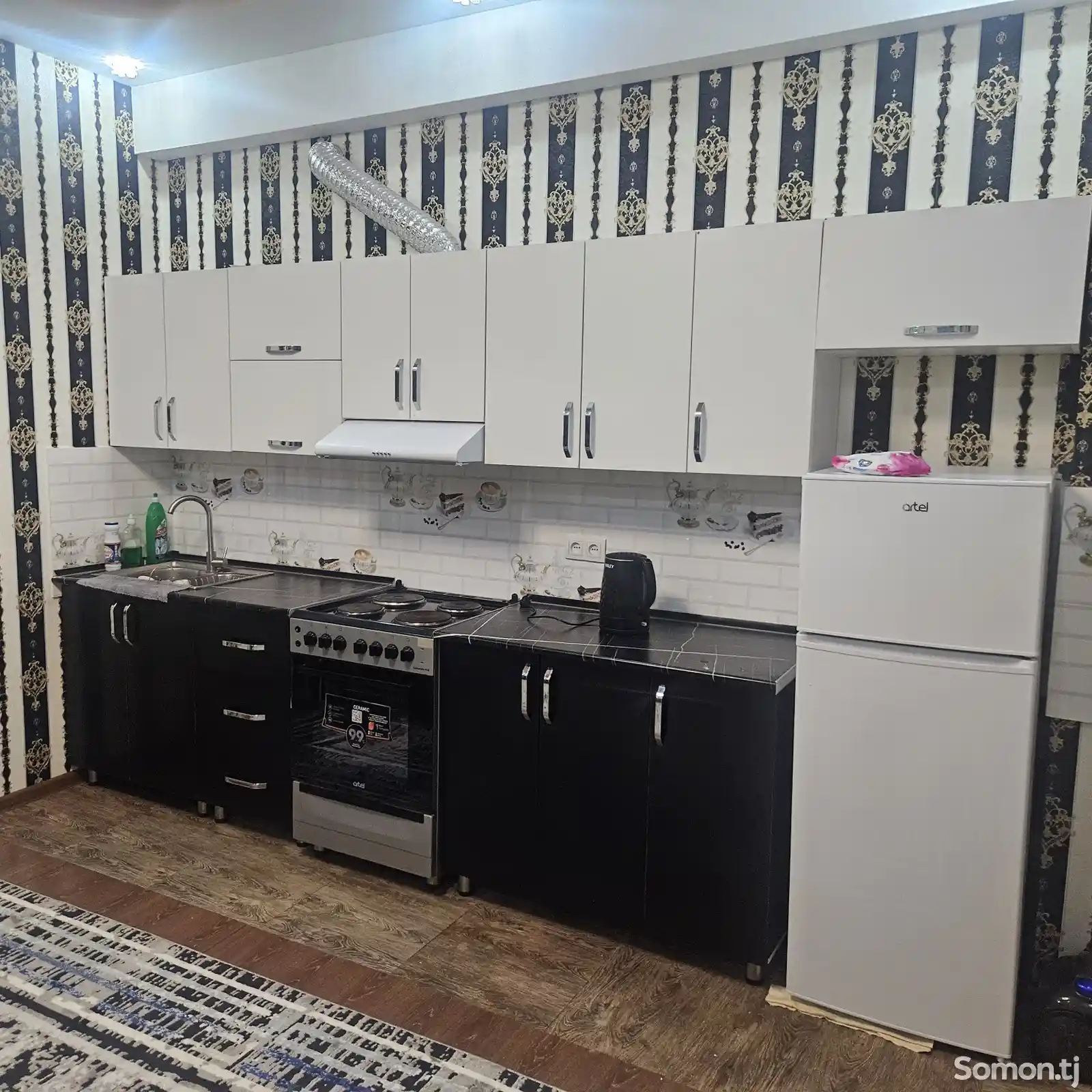 2-комн. квартира, 13 этаж, 62м², чулочка доми "Гулия Голд"-1