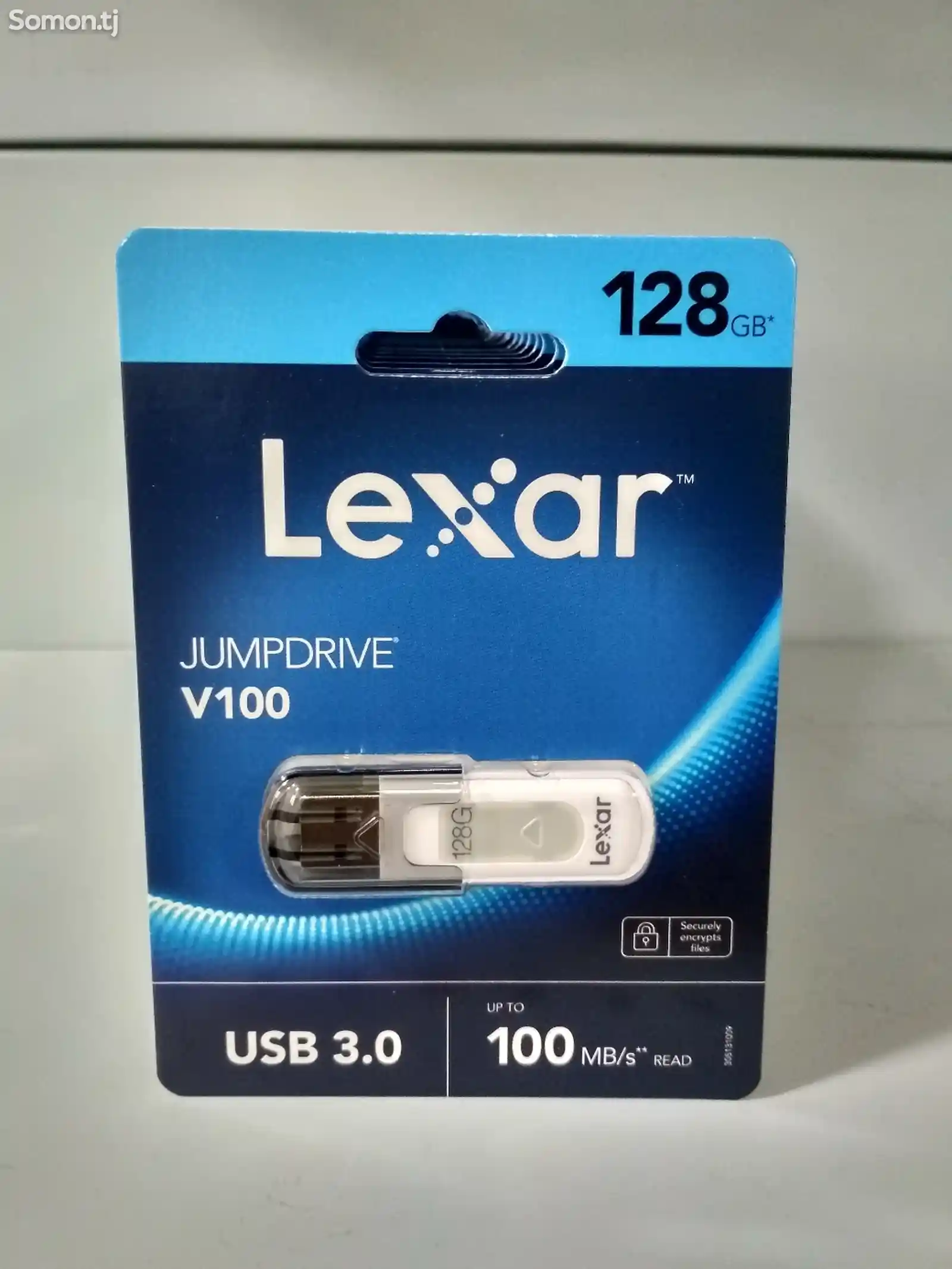 Флешка USB 3.0 Lexar JumрDrive V100 128GB 100MB/s-2