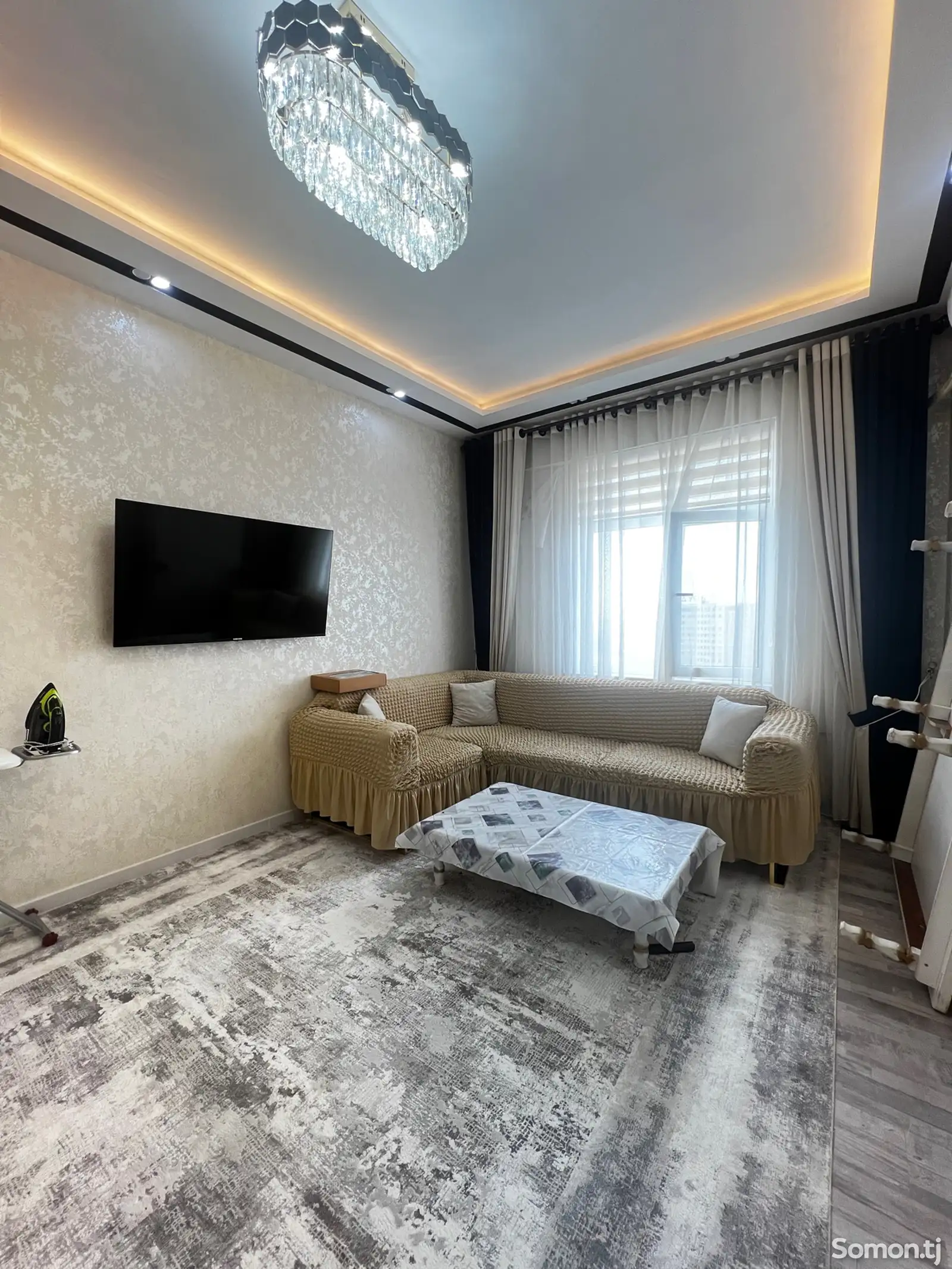 2-комн. квартира, 12 этаж, 55 м², Шохмансур-2