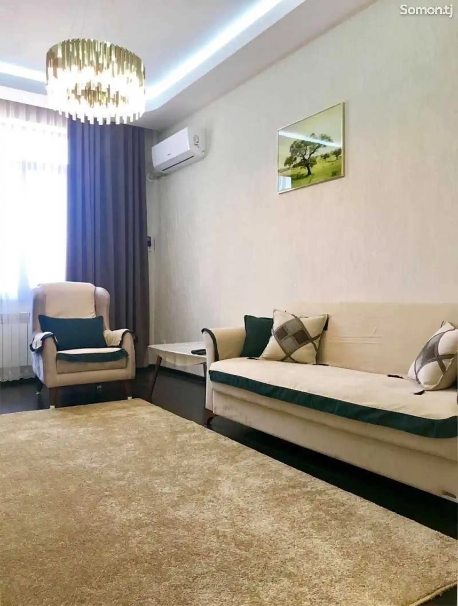 2-комн. квартира, 8 этаж, 70м², Эль патио-1