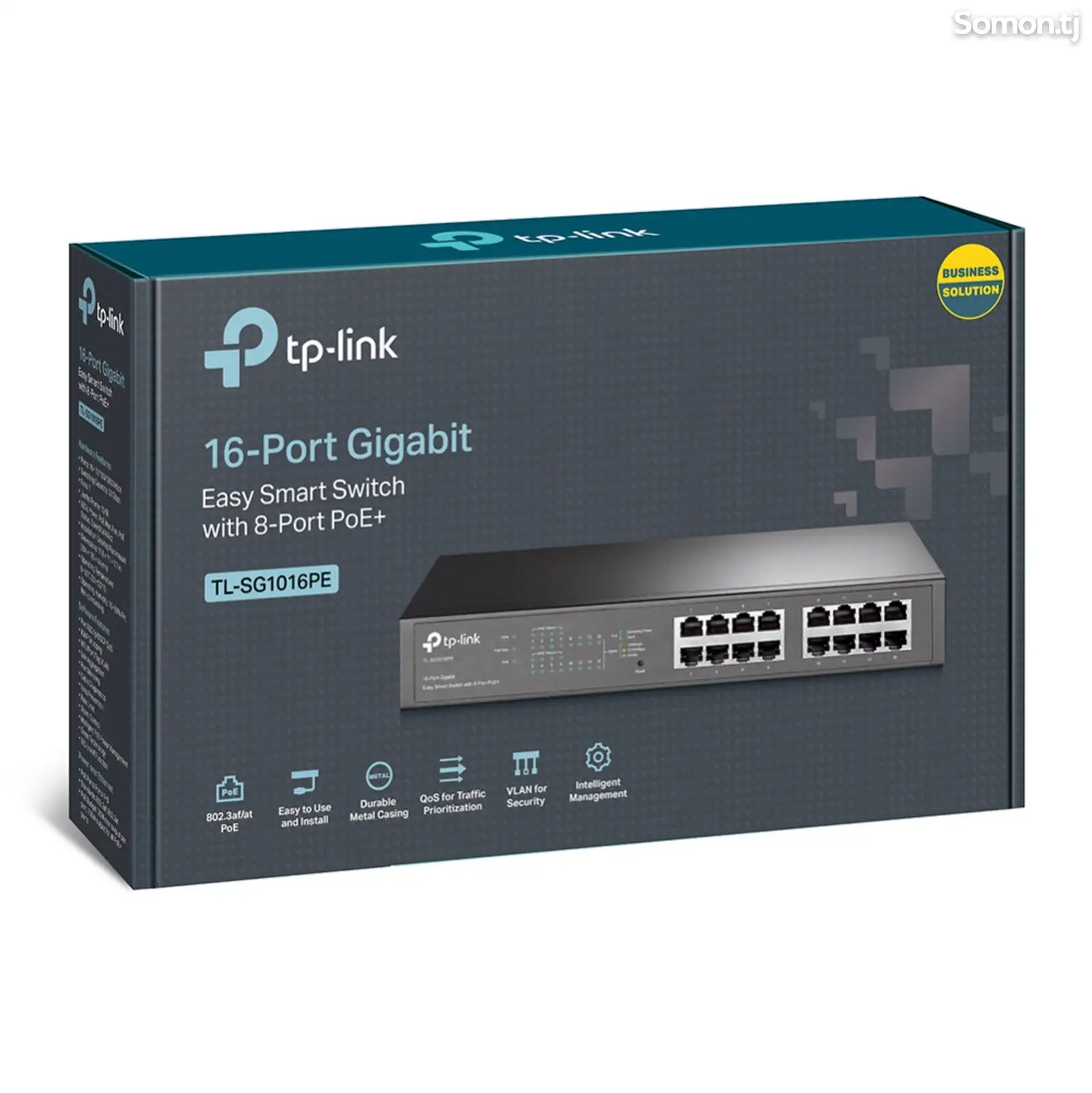 Коммутатор TP LINK TL-SG1016PE V5-1