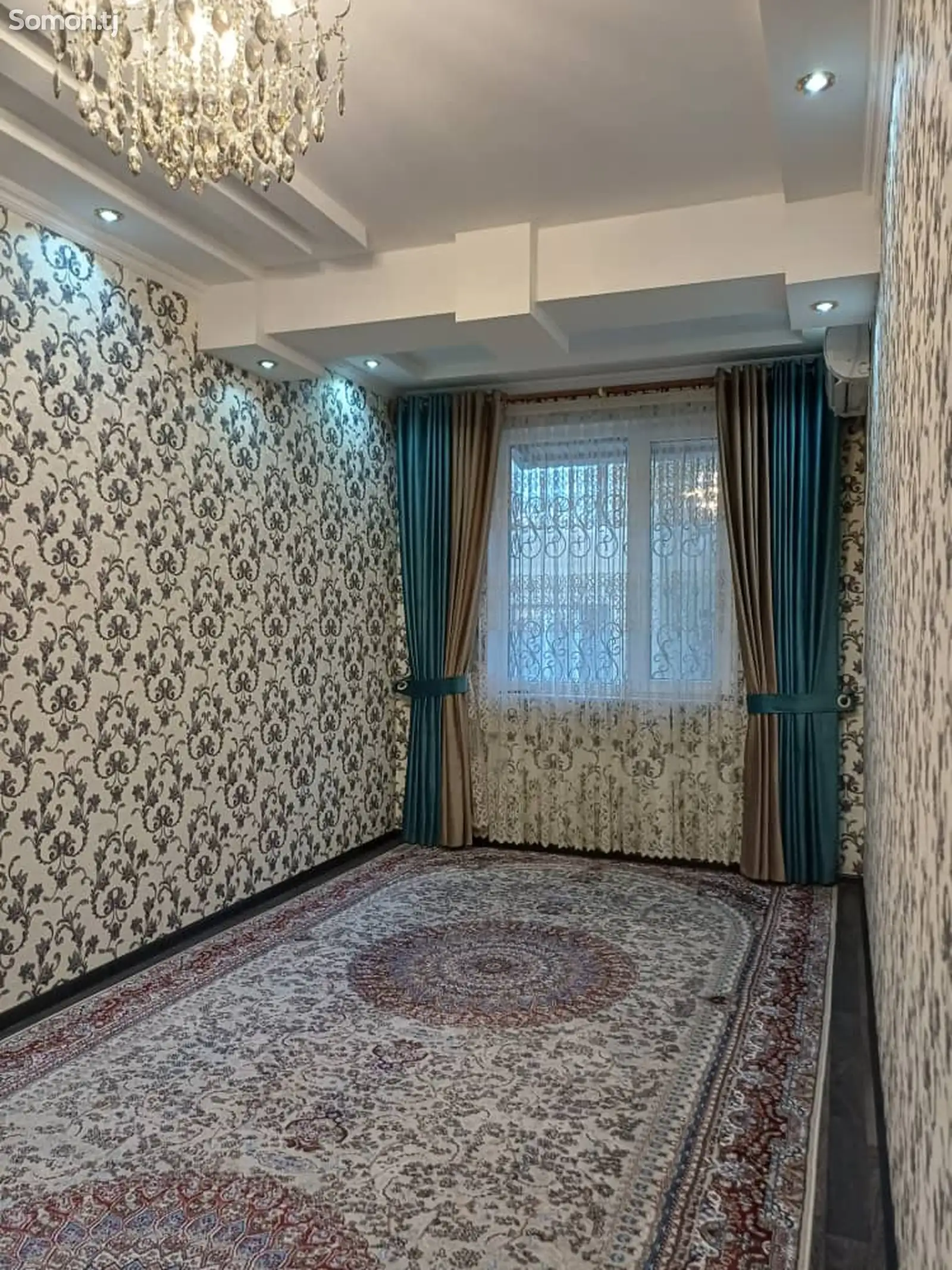 2-комн. квартира, 1 этаж, 60м², Исмоили Сомони-1