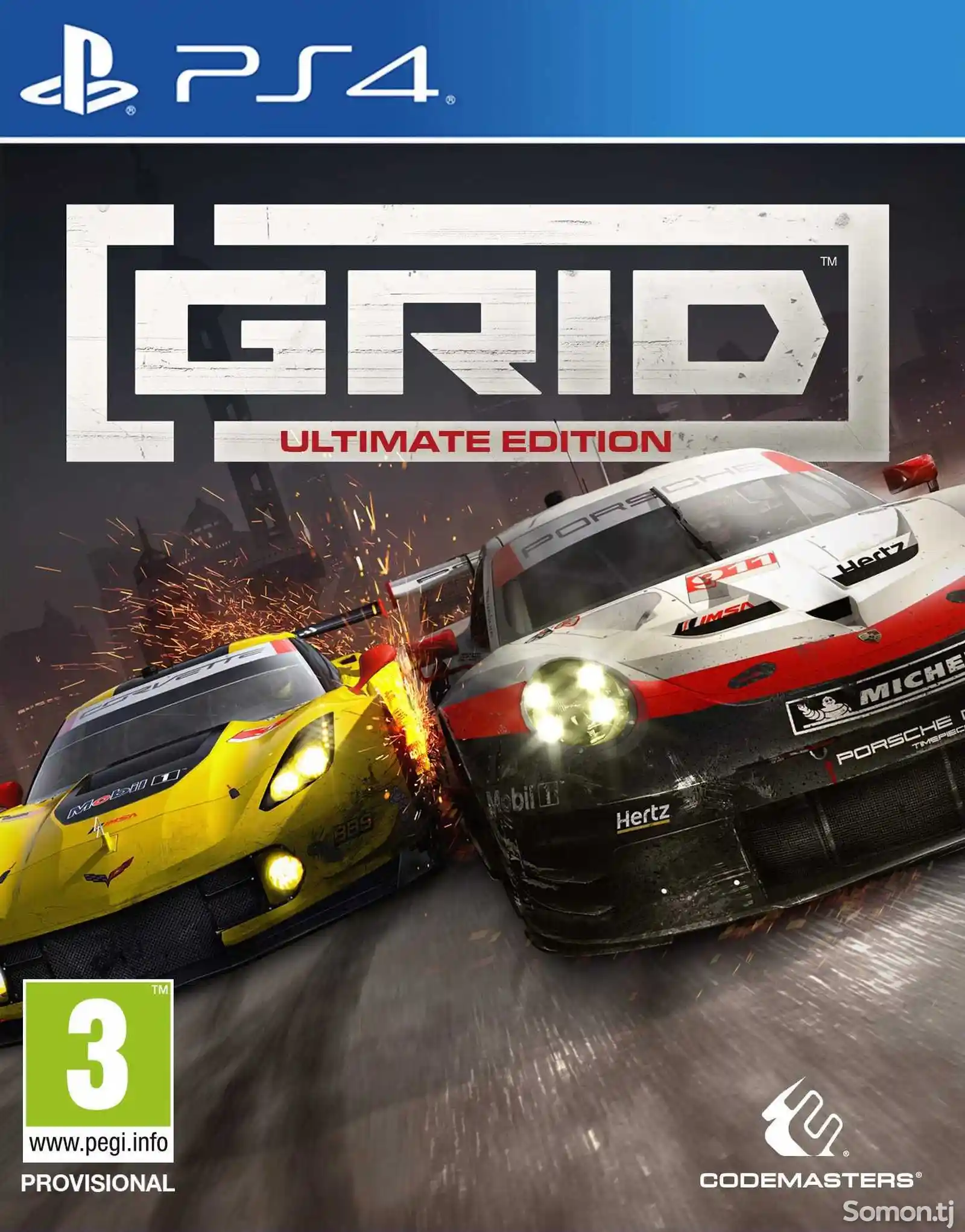 Игра GRID для для PS-4 / 5.05 / 6.72 / 7.02 / 7.55 / 9.00 /-1