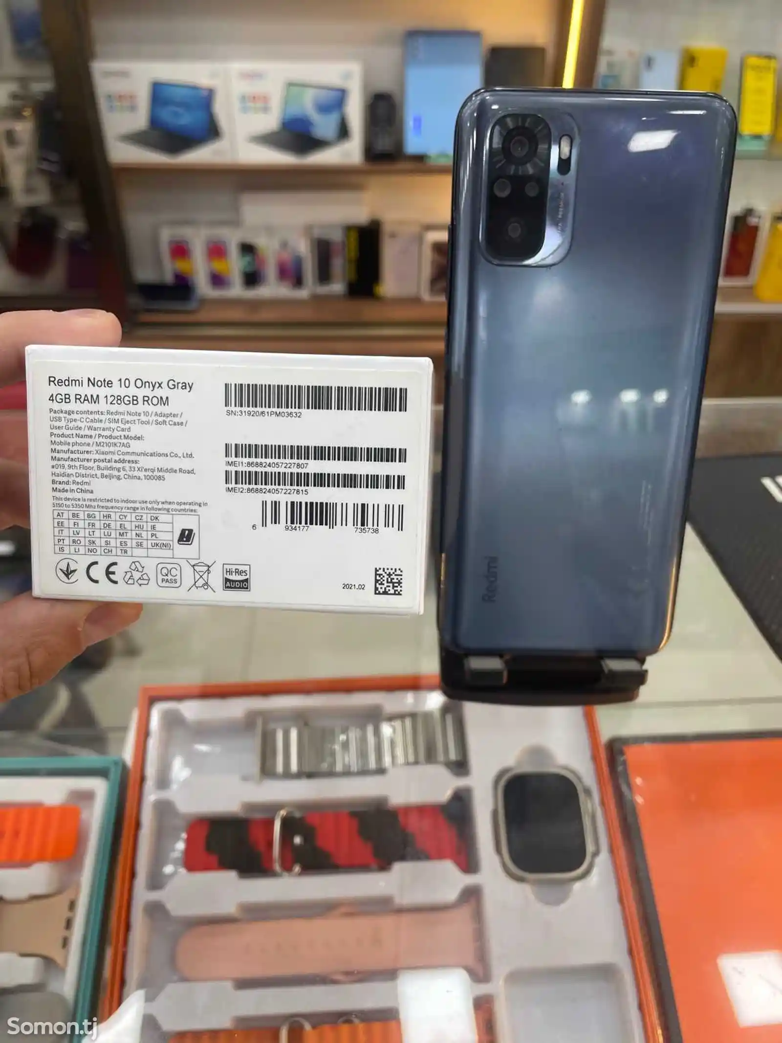 Xiaomi Redmi Note 10 4/128GB-1