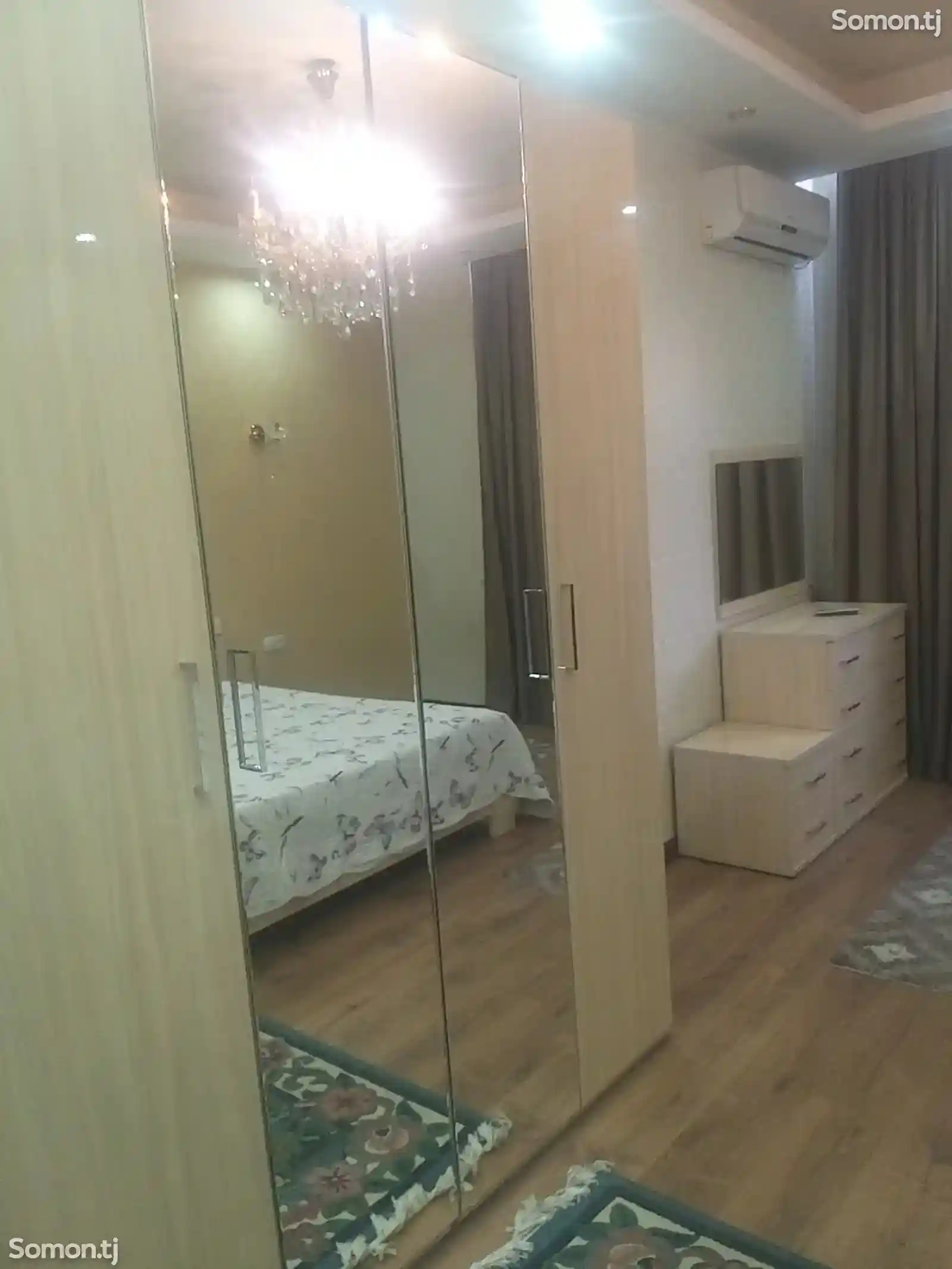 2-комн. квартира, 3 этаж, 110м², И.Сомони дом печать-4