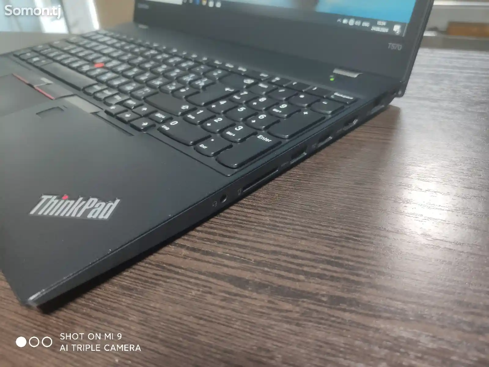 Ноутбук Lenovo core i5-7Gen RAM 8GB SSD NVMe 256GB-3