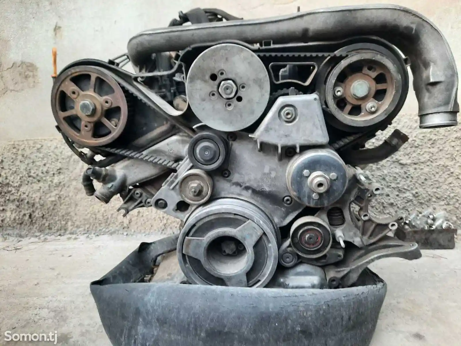 Двигатель на Audi дизель-1