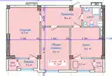 2-комн. квартира, 3 этаж, 77 м², 33 микрорайон-3