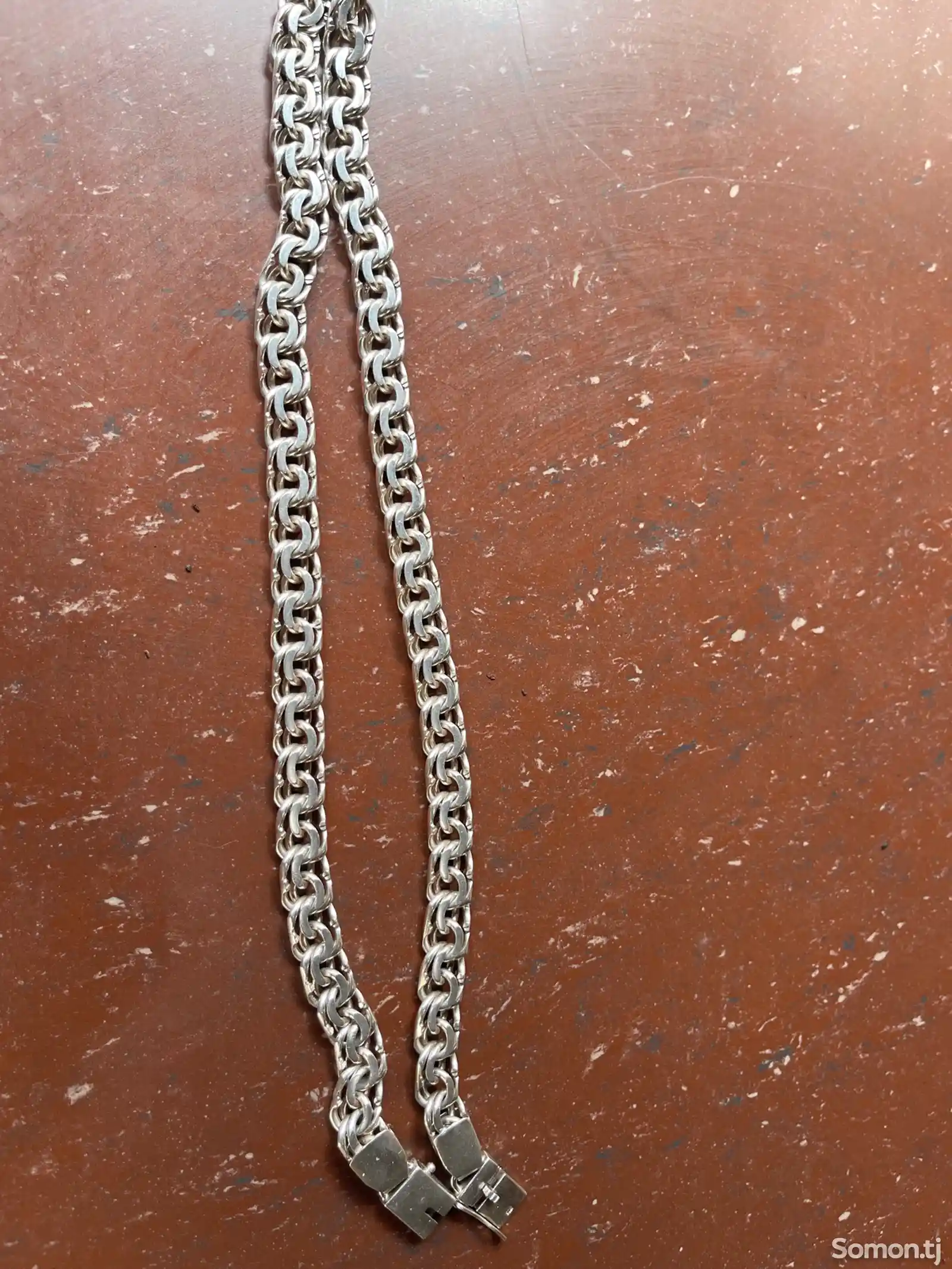 Ожерелье серебряное-2