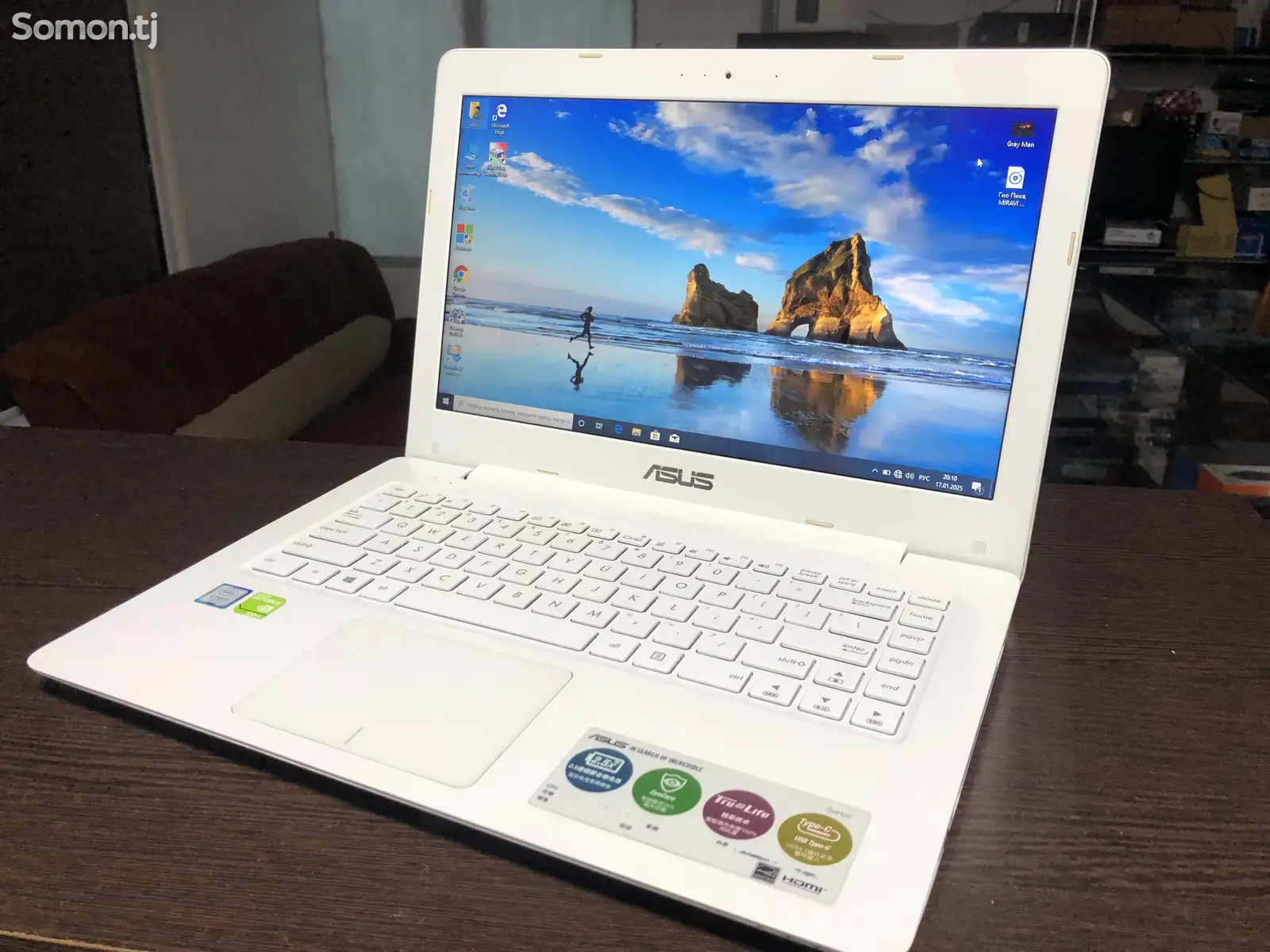 Ноутбук ASUS core i5-8Gen GeForce 2GB RAM 8GB SSD 256GB-1