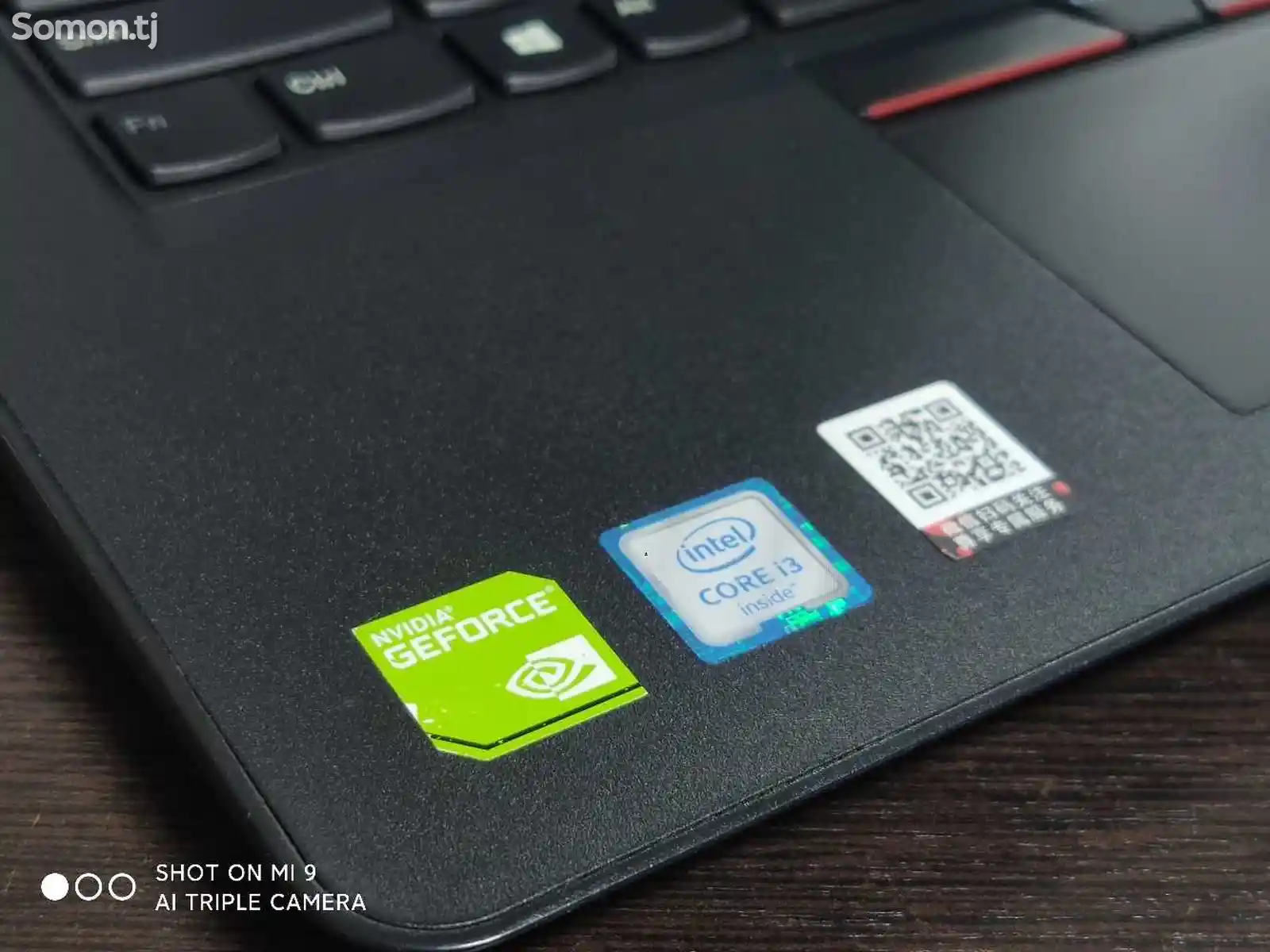Ноутбук Lenovo ThinkPad core i3-6Gen GeForce 2GB-2