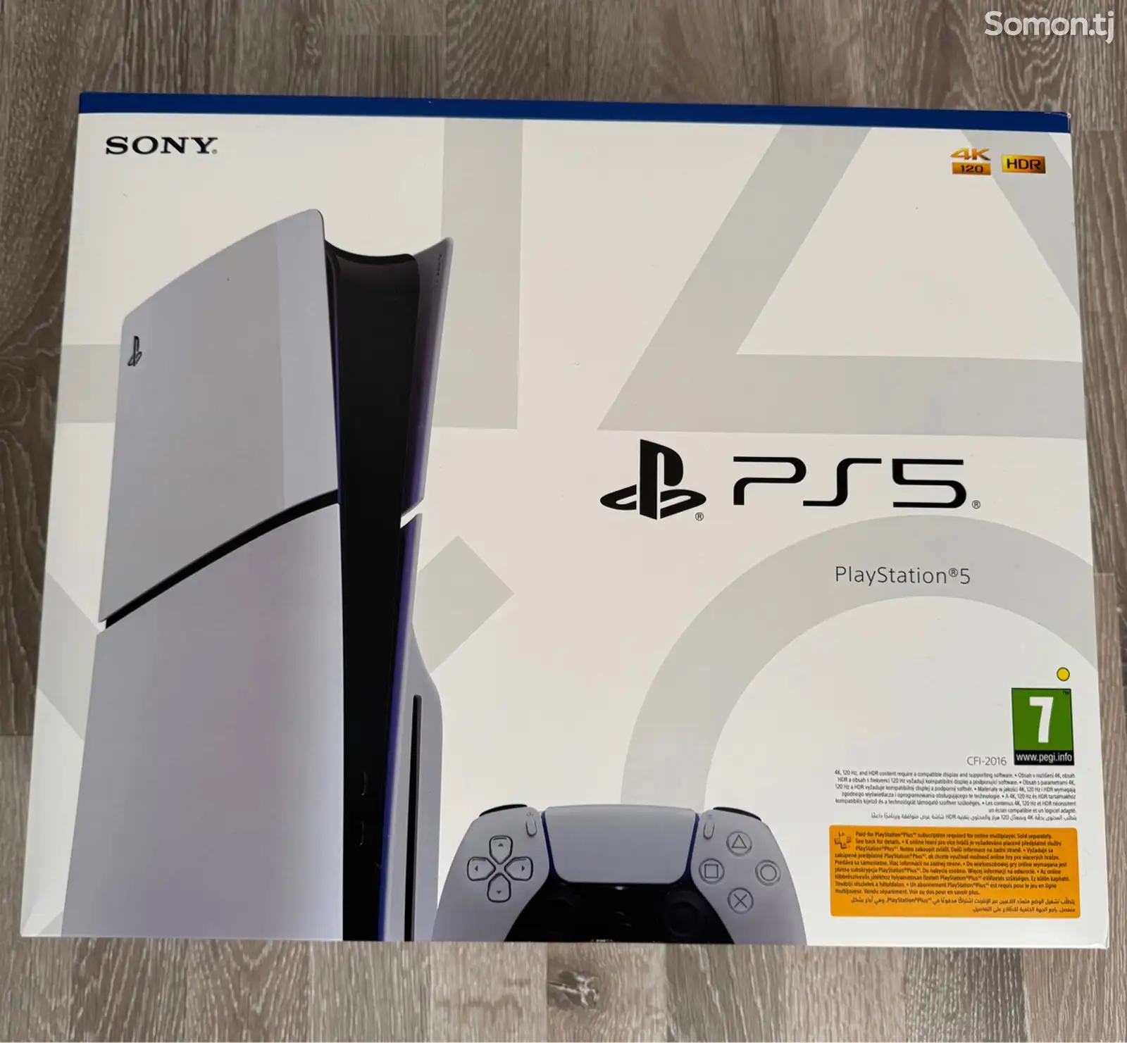 Игровая приставка Sony Play Station 5 Slim с дисководом 1тб-1