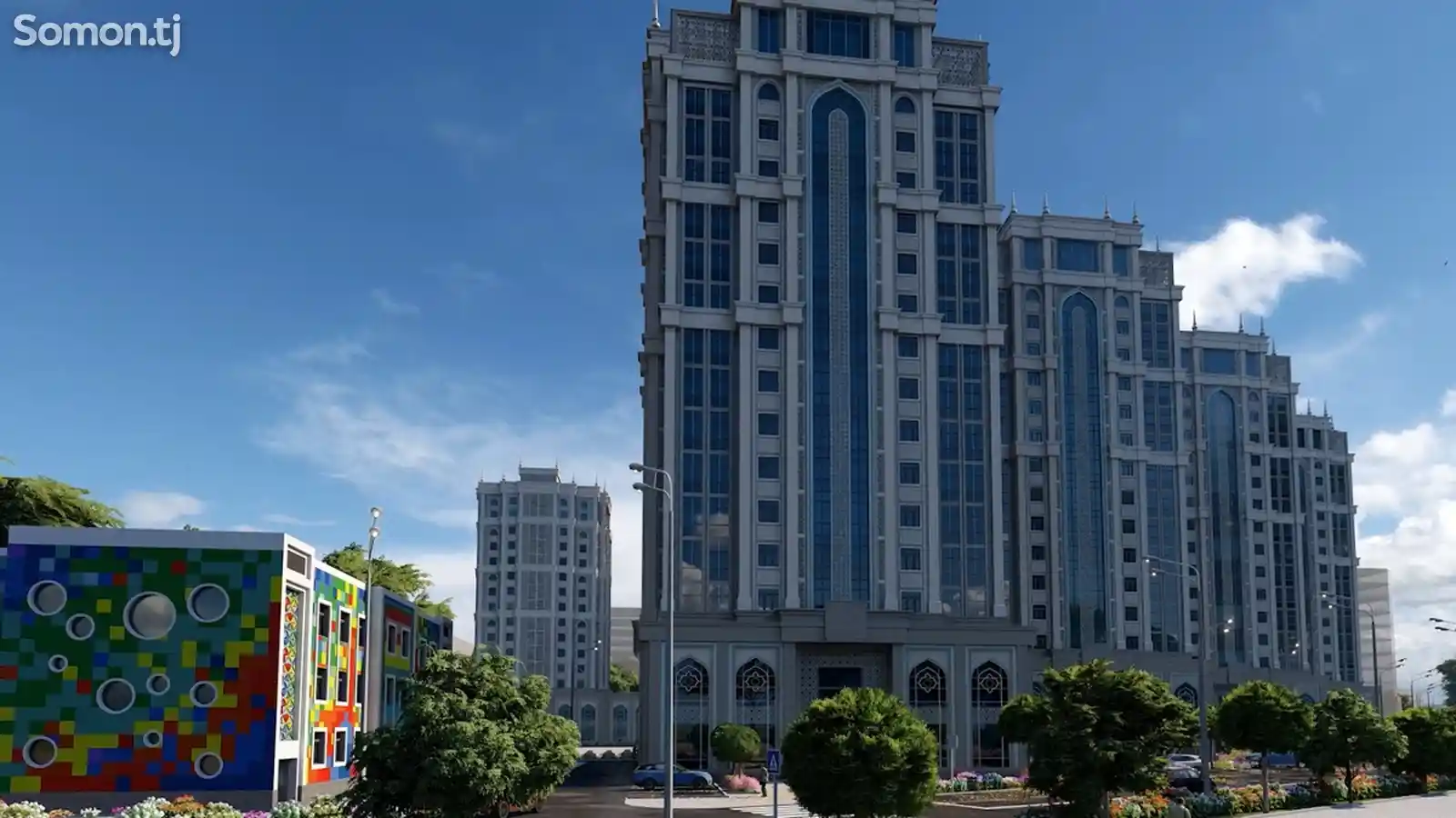 3-комн. квартира, 6 этаж, 78 м², И Сомони, Водонасос-1