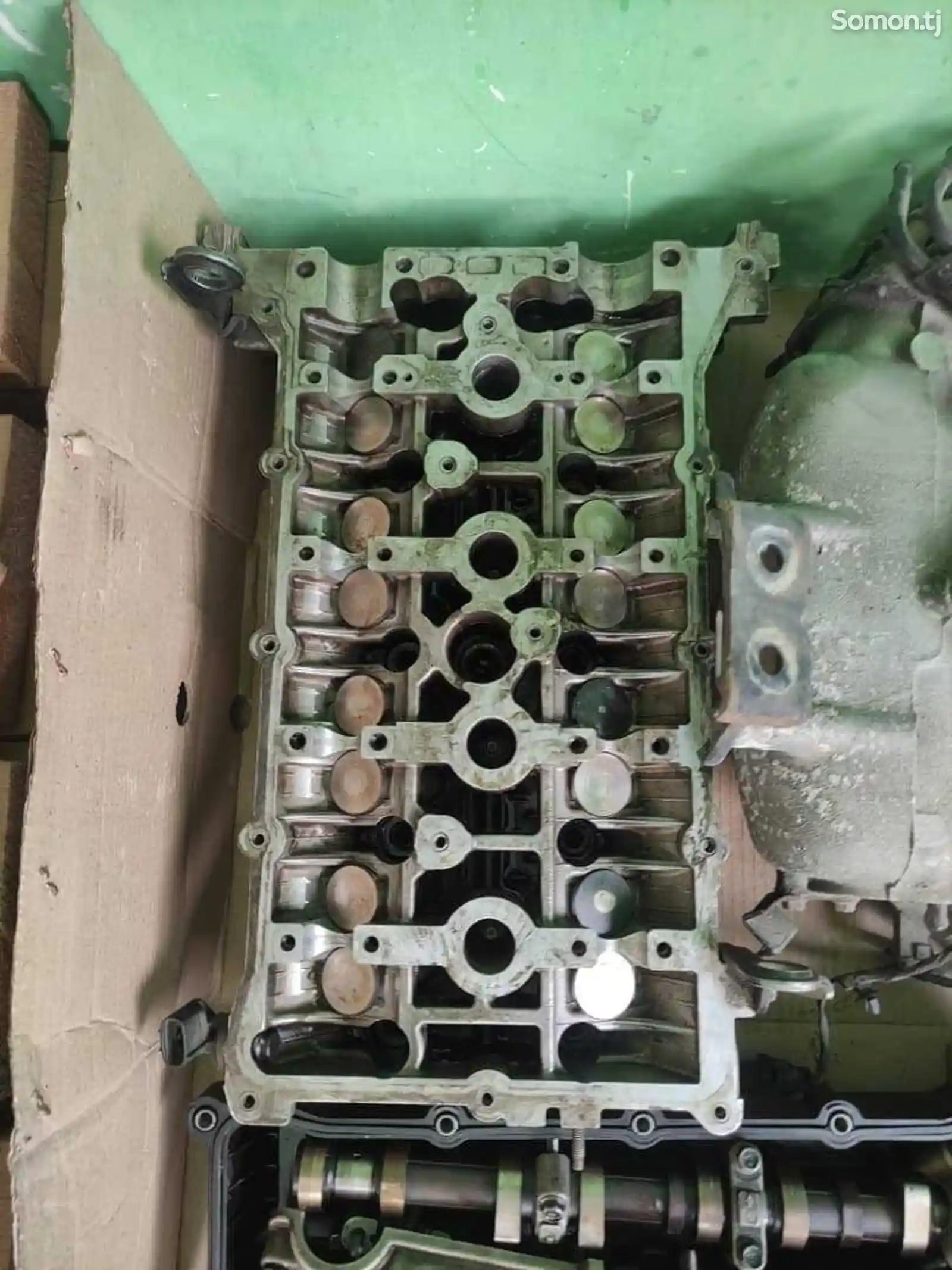 Головка блока цилиндров двигателя Hyundai Sonata NF-1