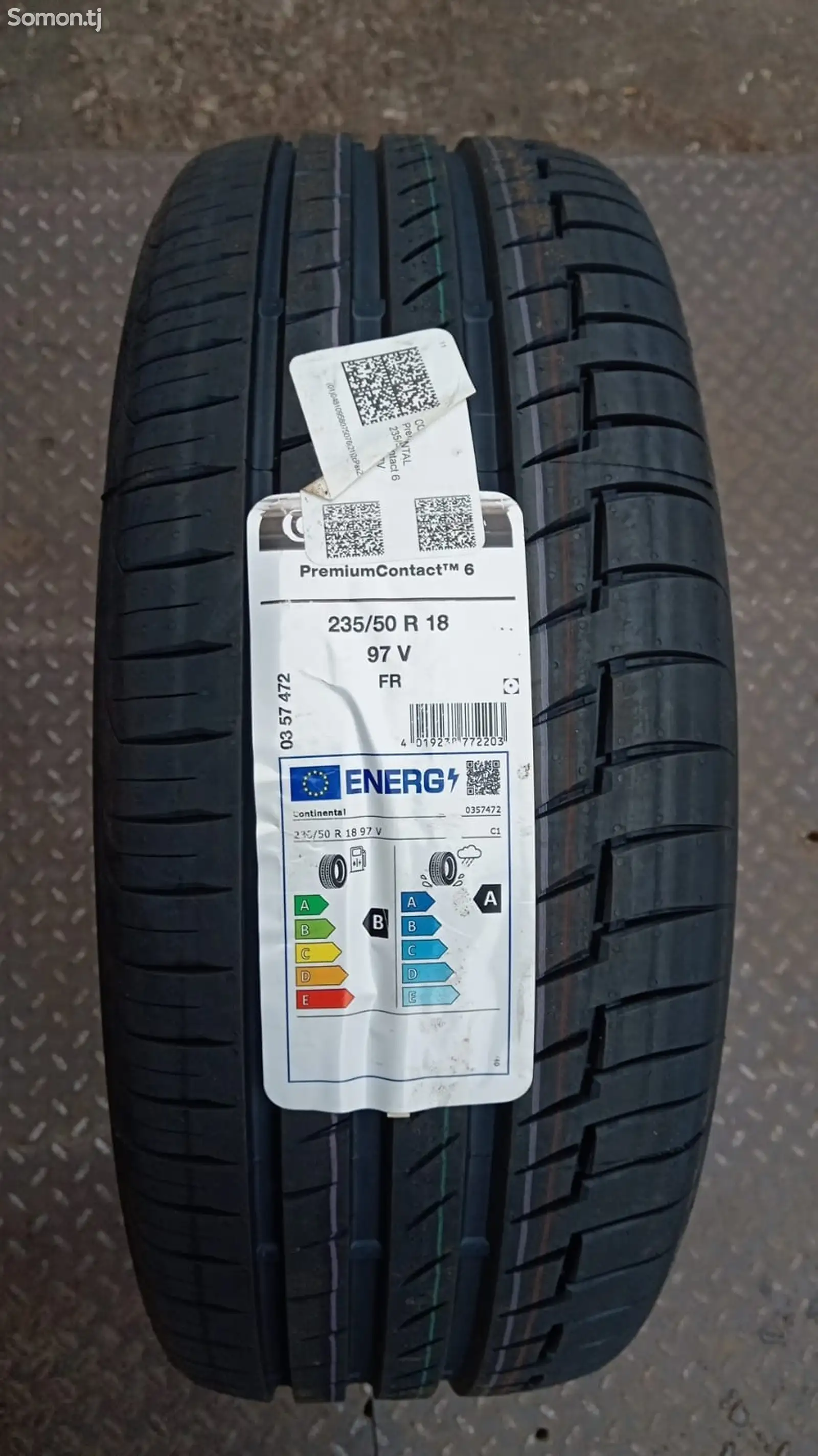 Покрышки 235/50 R18 PremiumContact 6 FR 97V TL Continental EU-1