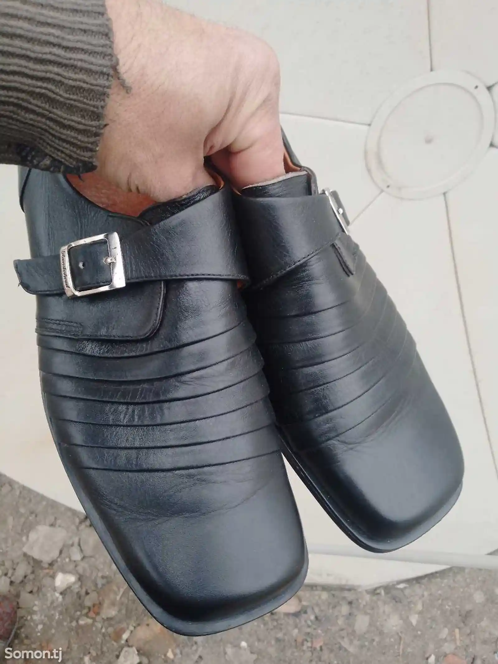 Кожаные туфли-3