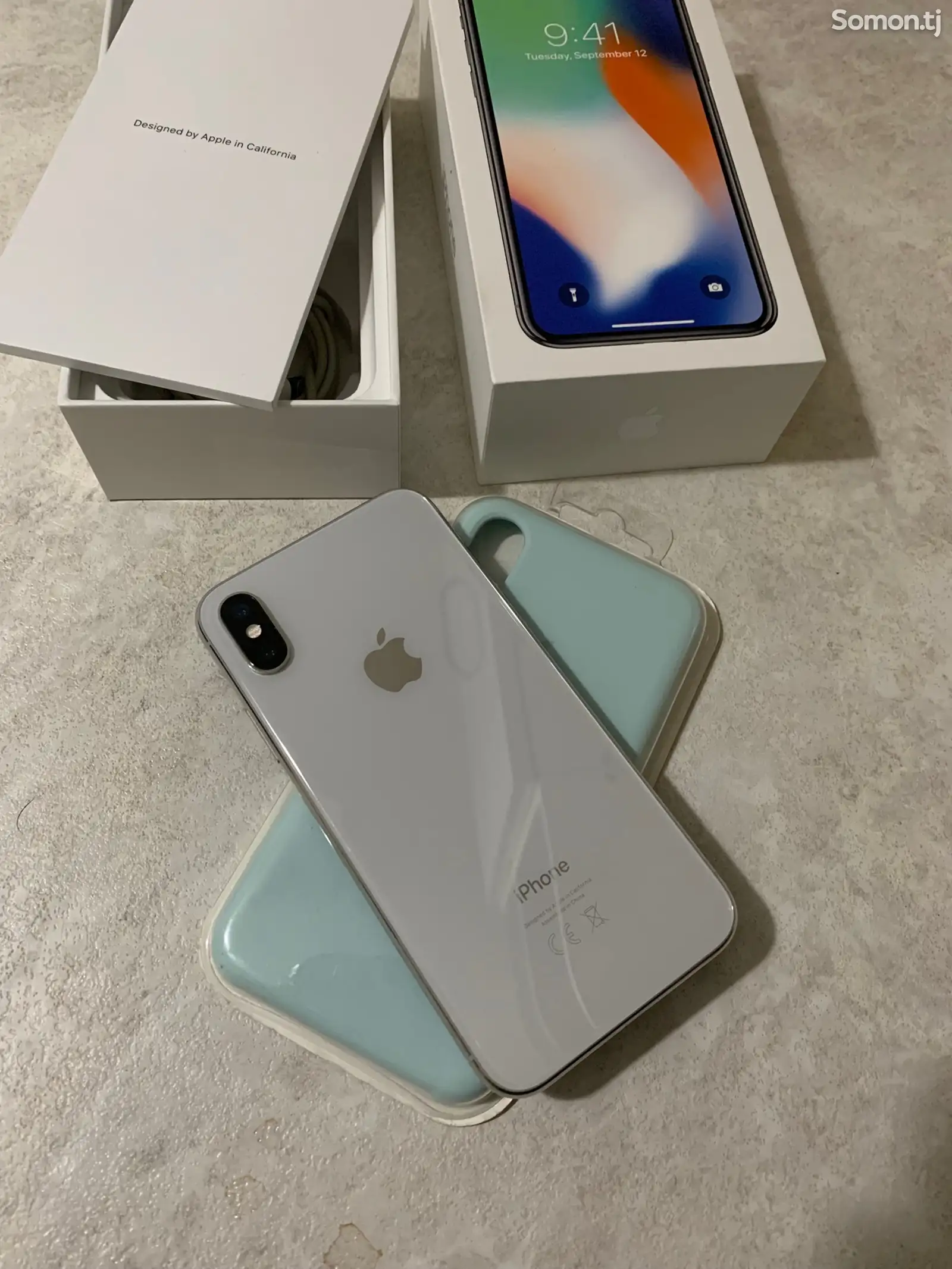 Apple iPhone X, 64 gb, Silver-1