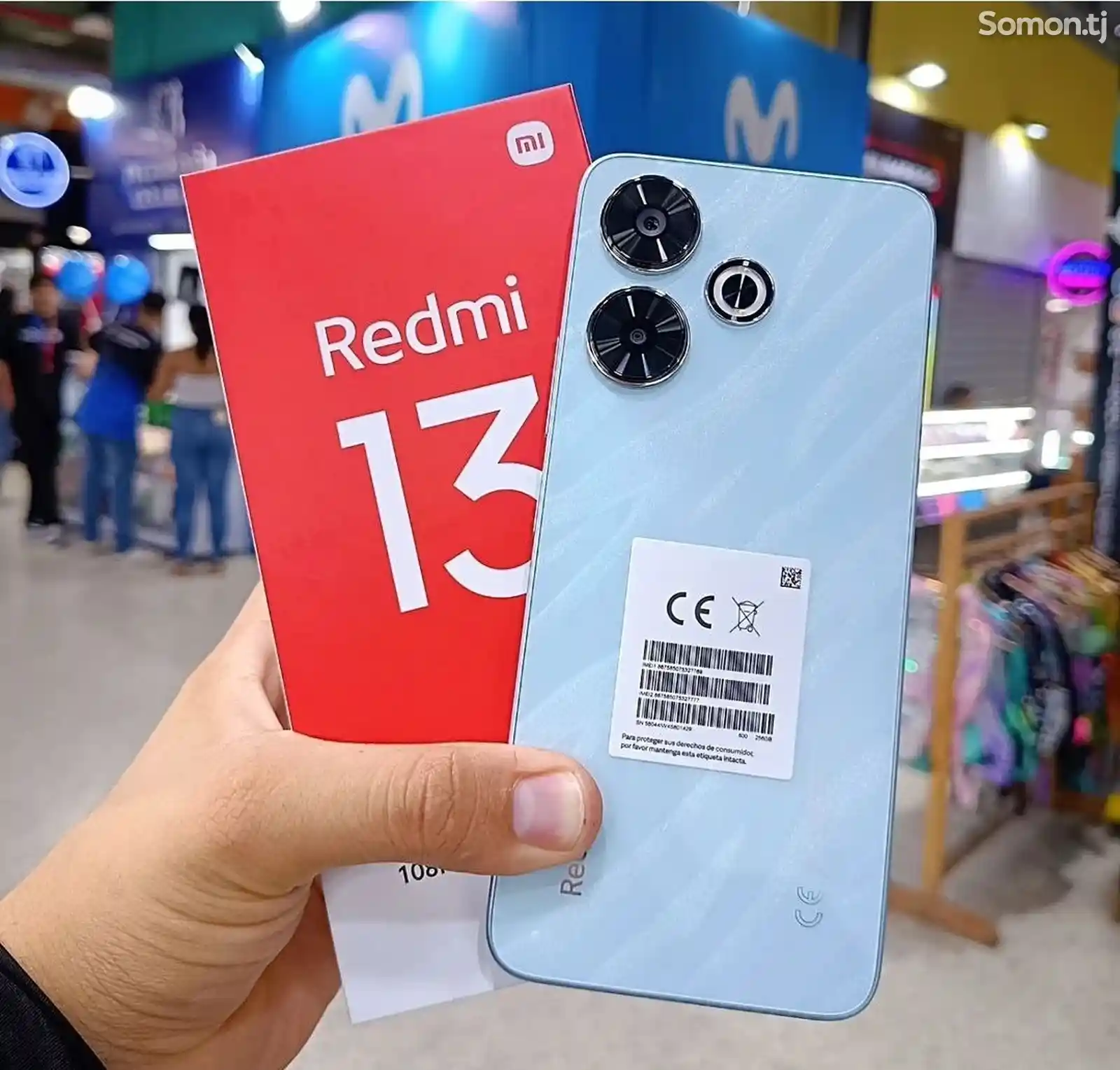 Xiaomi Redmi 13 8+4/128Gb blue 2024-1