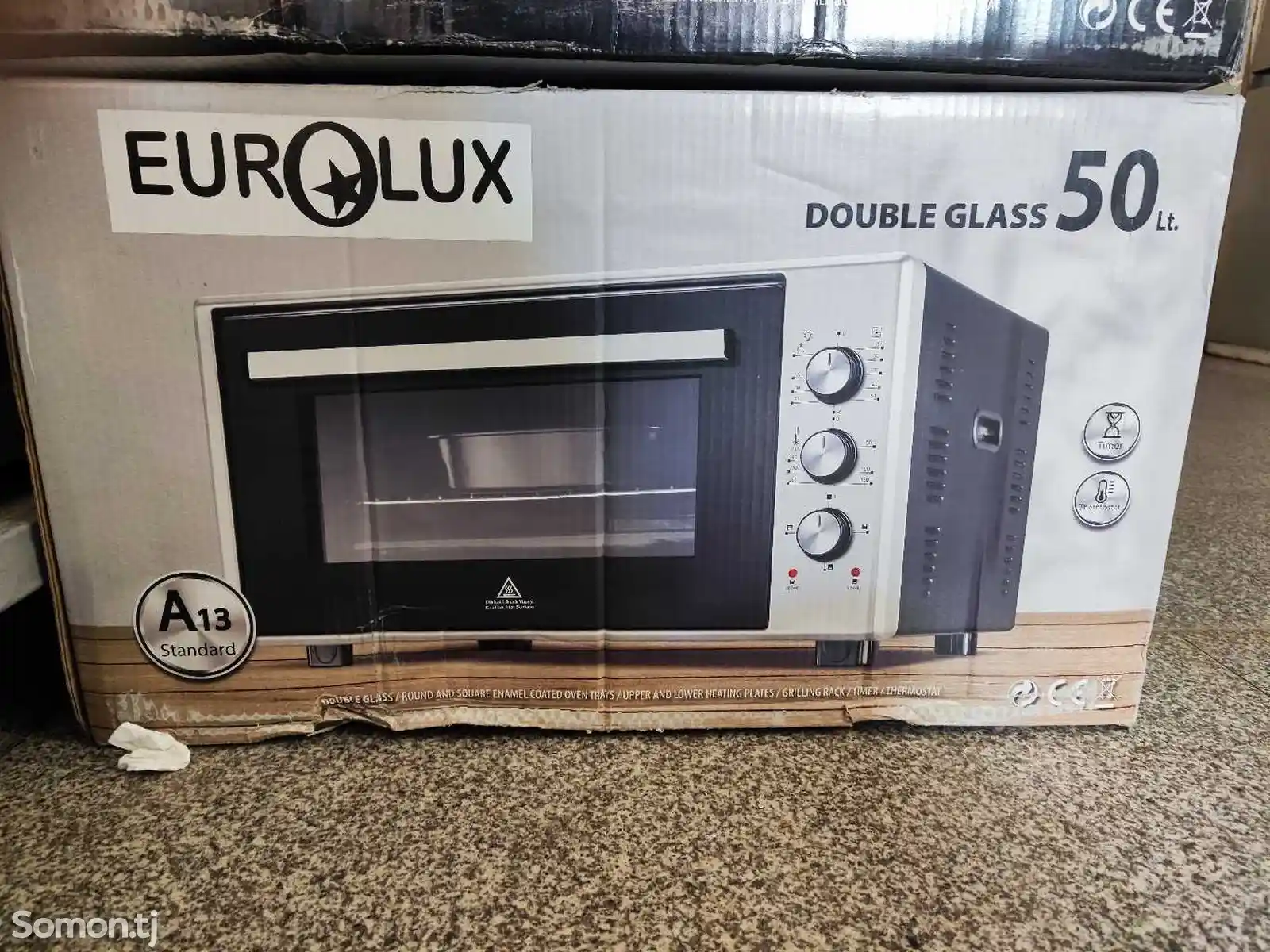 Духовка Eurolux Double Glass 50lt-6