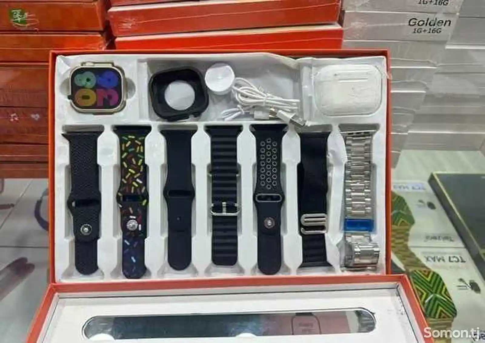Смарт часы Smart Watch Ultra BIG 7+1+1-1