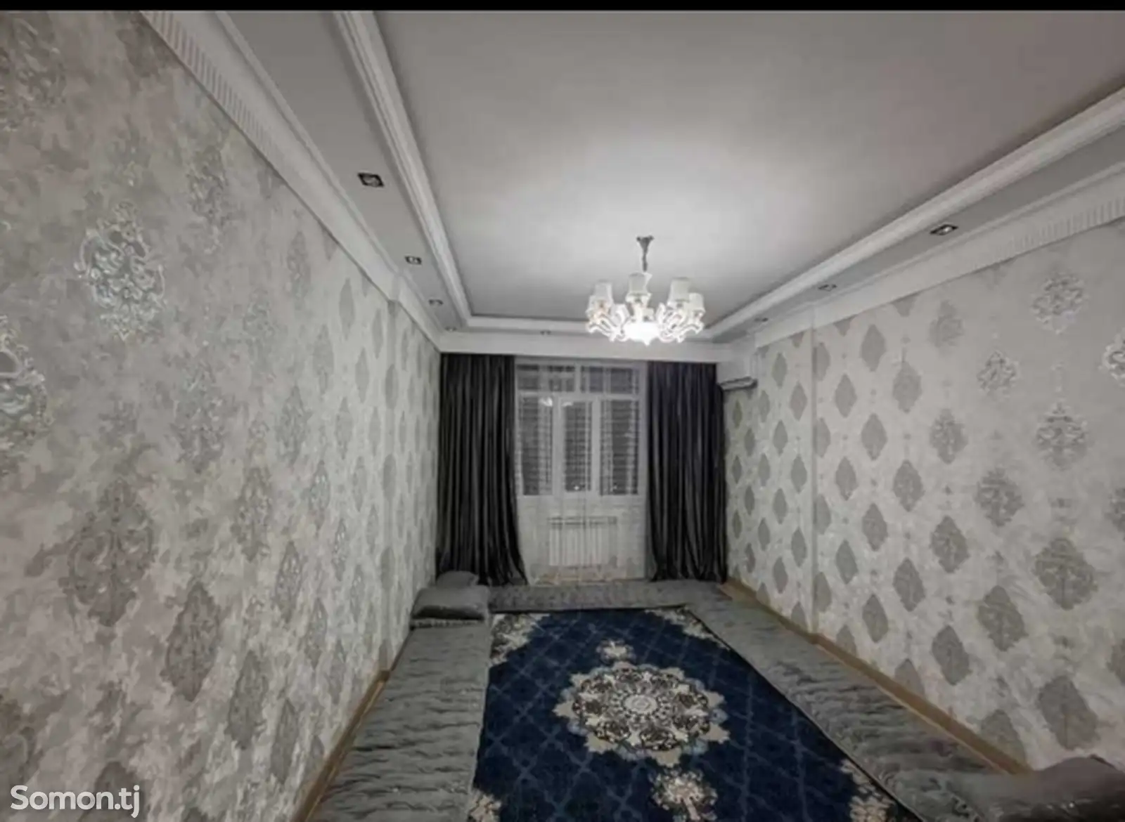 2-комн. квартира, 13 этаж, 80м², Исмоили Сомони-1