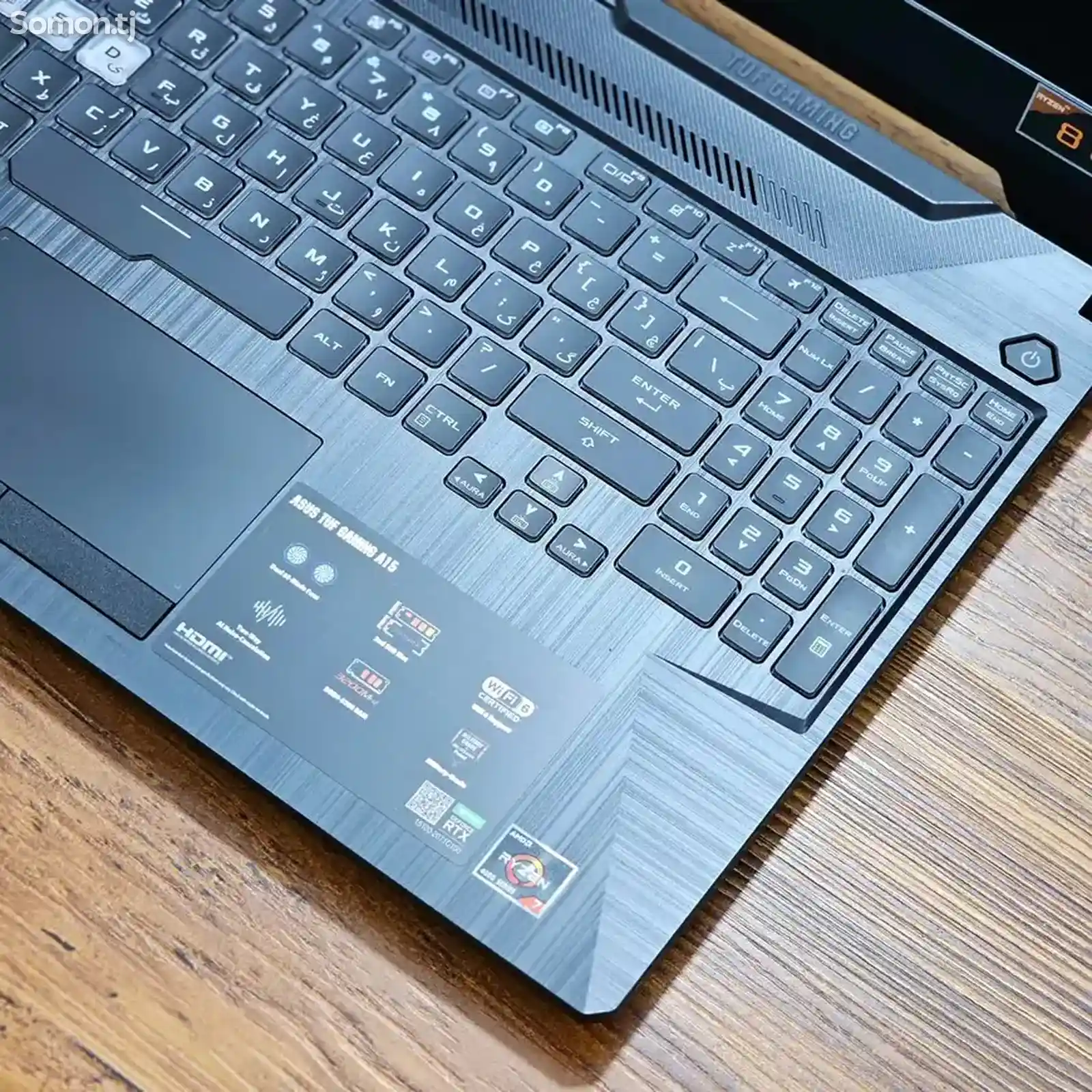 Ноутбук Asus TUF Gaming 17 Ryzen 7 4800H / RTX 3050 / 16GB / 512GB SSD-5