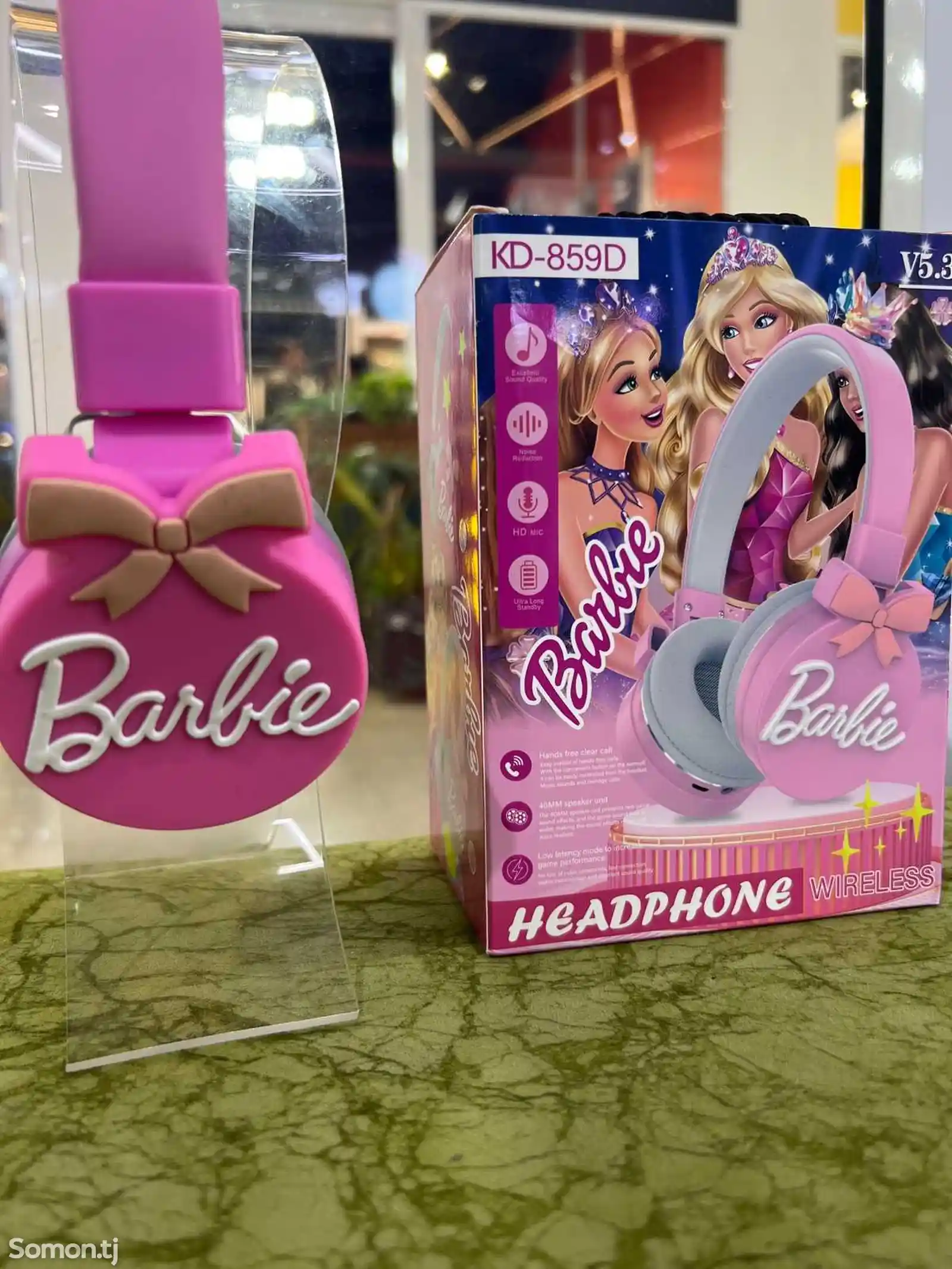 Наушники полноразмерные детские Barbie-3