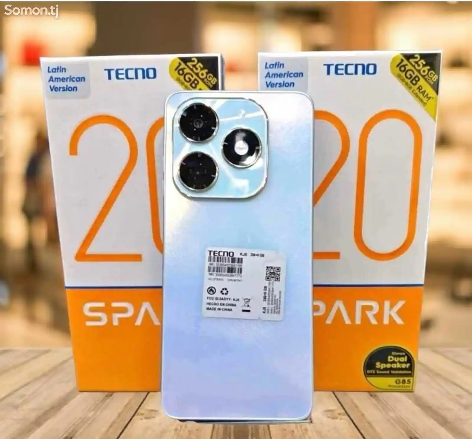 Tecno Spark 20 16/128Gb blue-1