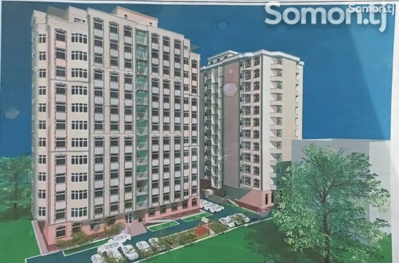 1-комн. квартира, 14 этаж, 58 м², сино-8