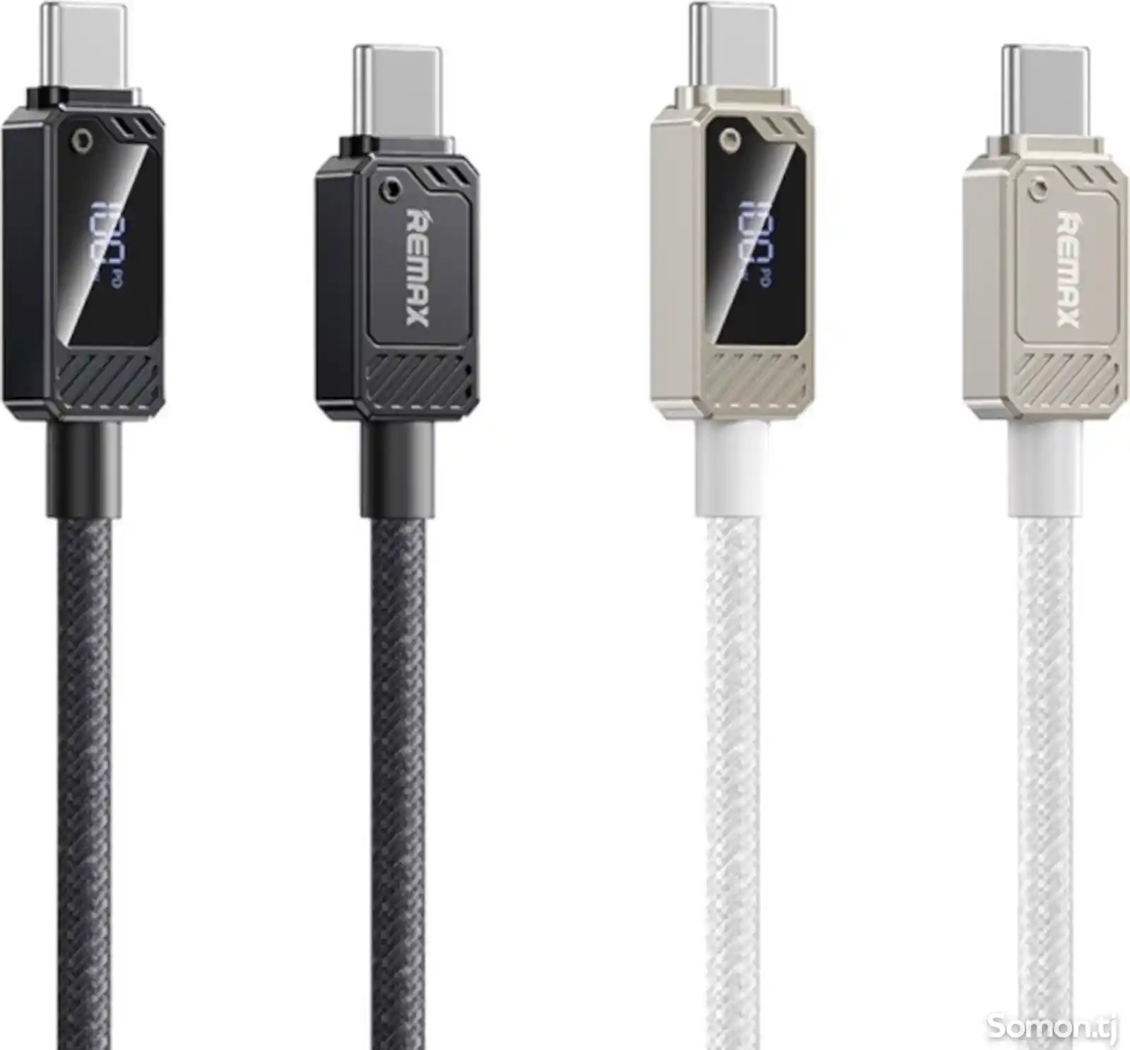 Кабель Remax USB TypeC F USB 4 Type-C M черный-2