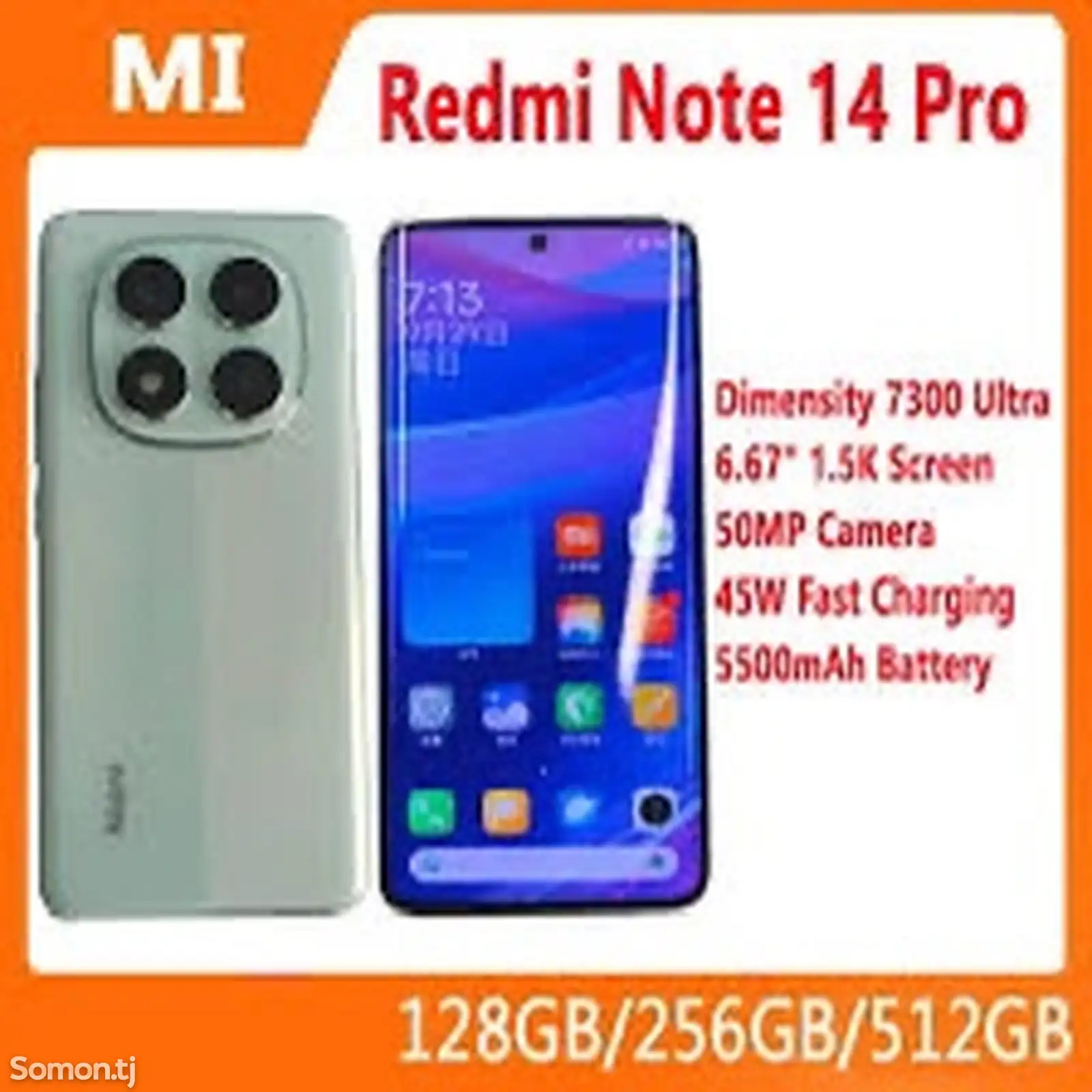 Xiaomi Redmi note 14 pro 8/256gb