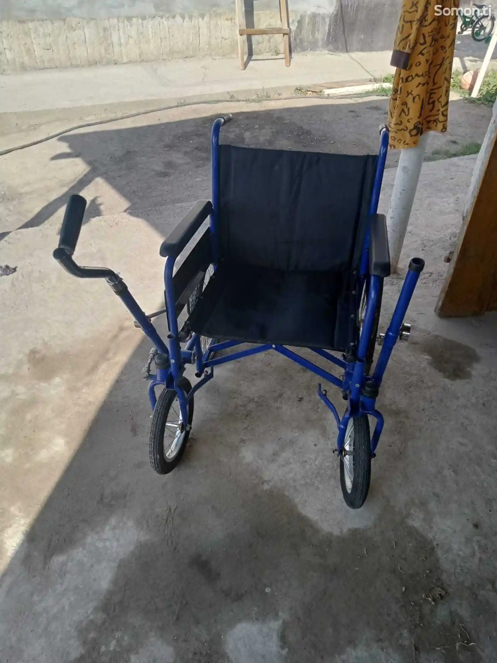 Инвалидная коляска рычажная-5